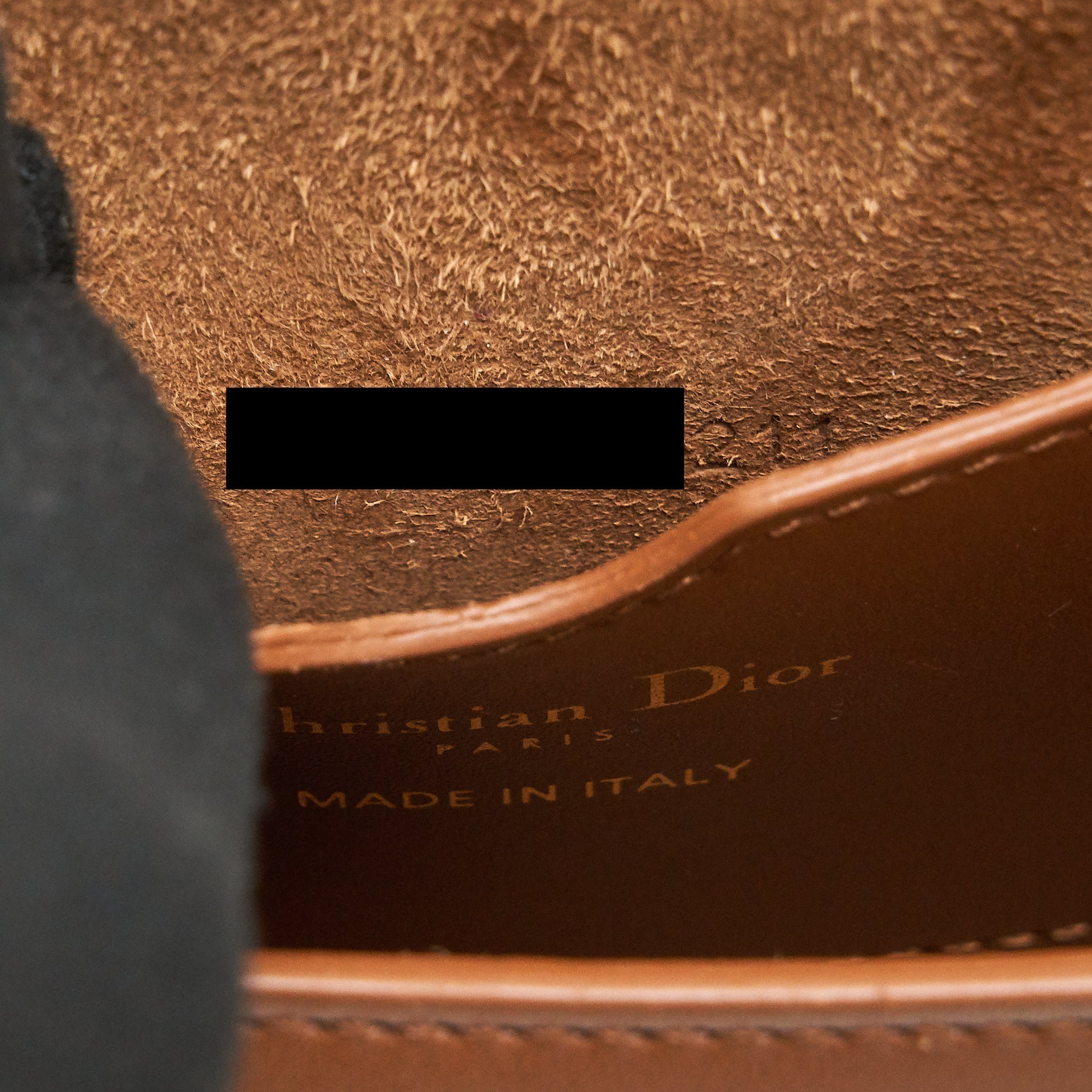 CHRISTIAN DIOR SMALL BOBBY BAG CALFSKIN BROWN GHW