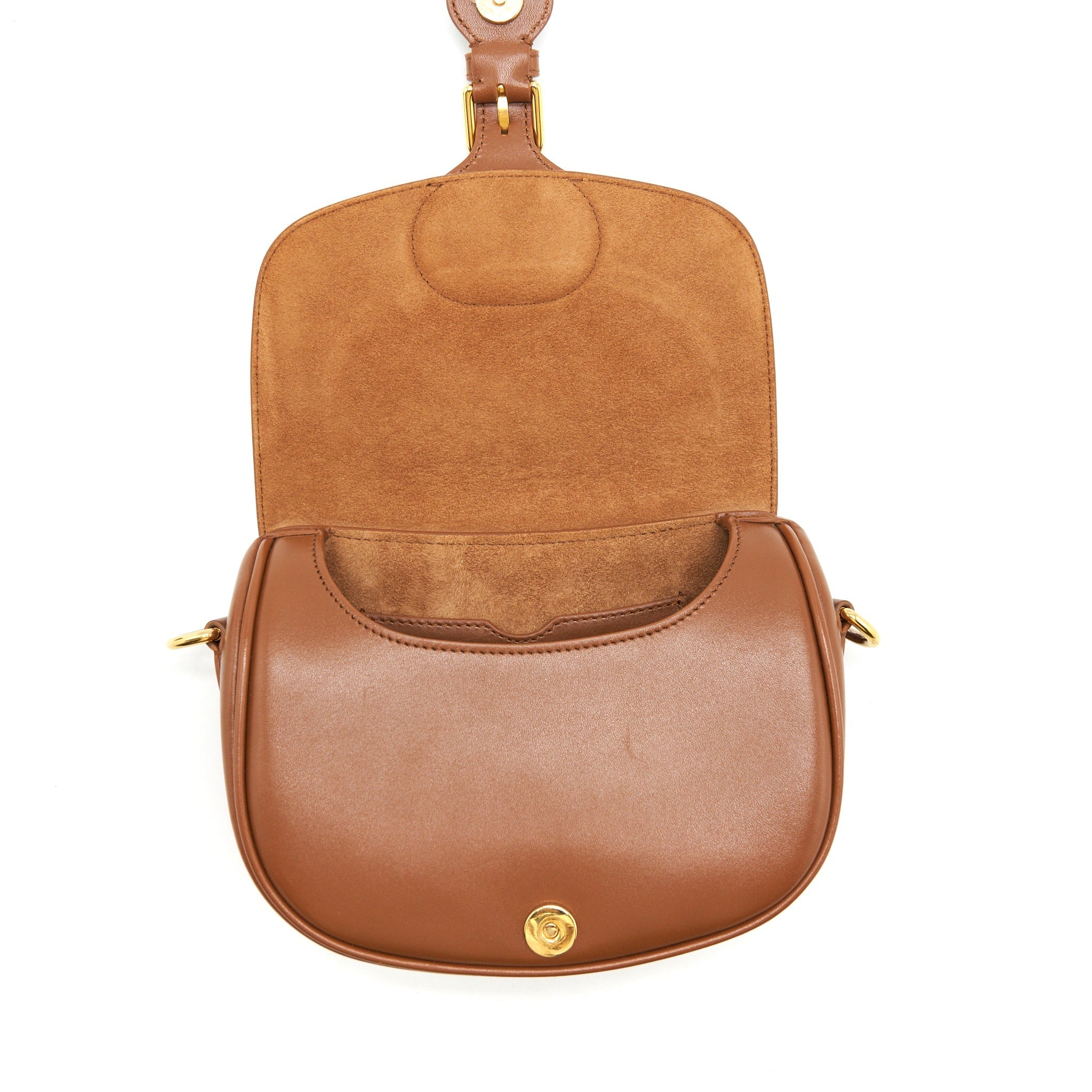 CHRISTIAN DIOR SMALL BOBBY BAG CALFSKIN BROWN GHW