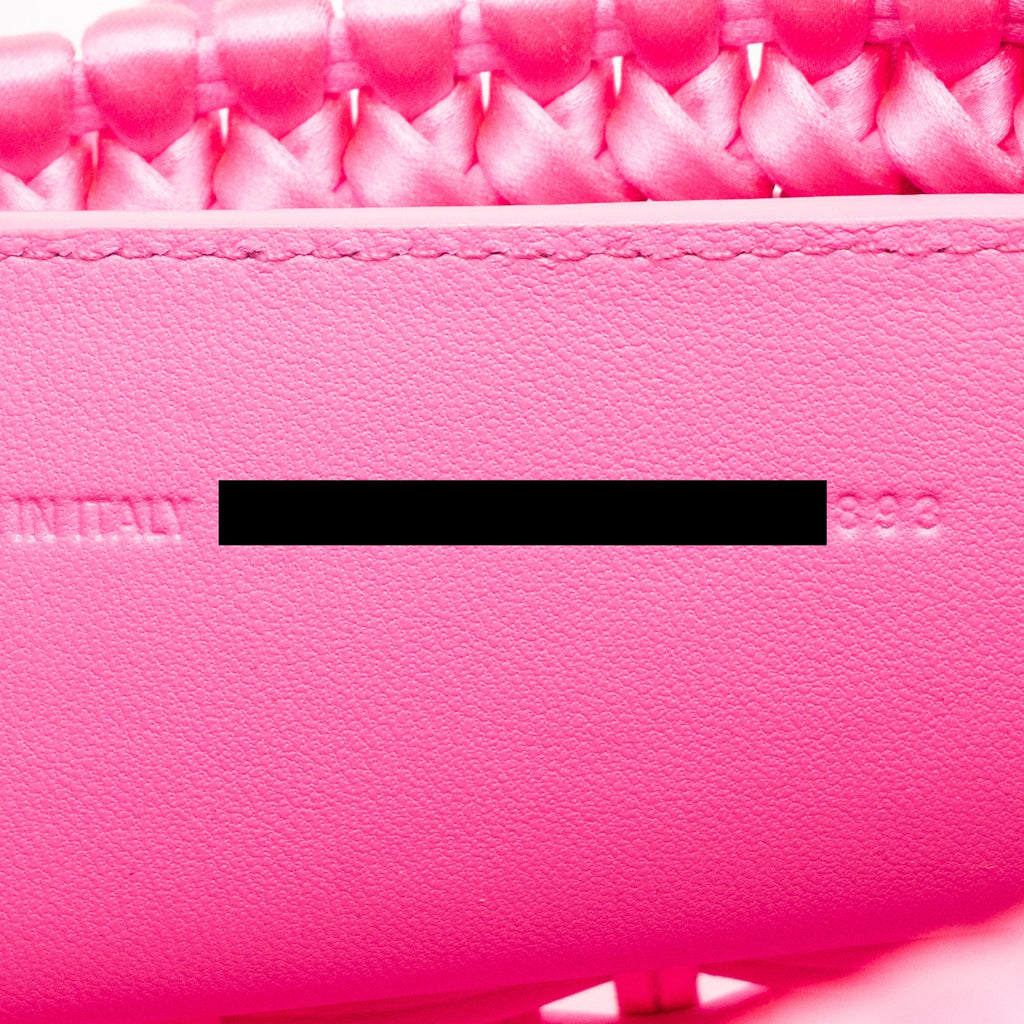 BALENCIAGA MINI TOTE BAG 2023S VALENTINE’S DAY LIMITED EDITION FABRIC PINK SHW