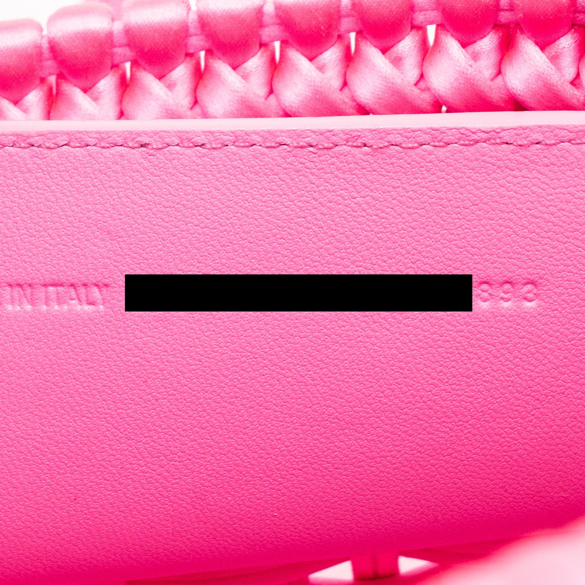 BALENCIAGA MINI TOTE BAG 2023S VALENTINE’S DAY LIMITED EDITION FABRIC PINK SHW
