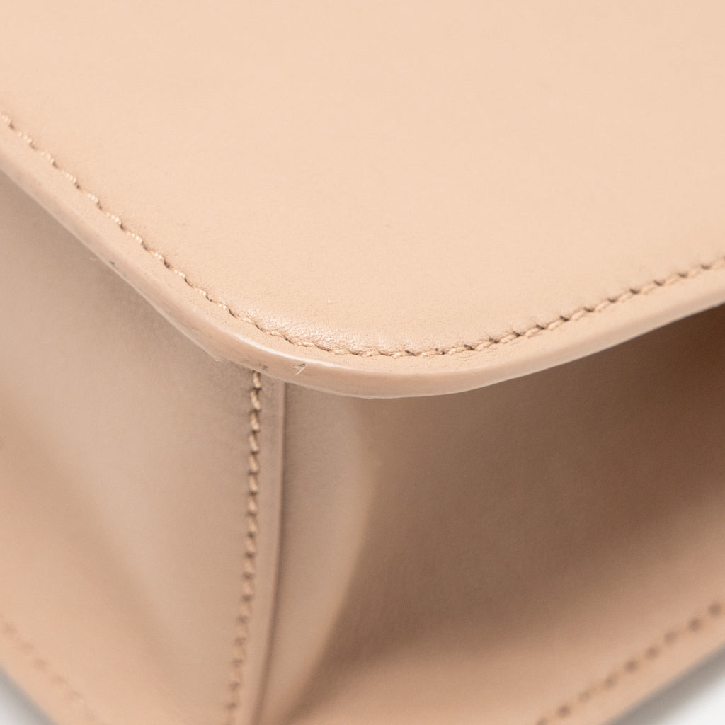 VALENTINO GARAVANI VLOGO SIGNATURE SHOULDER BAG CALFSKIN LIGHT PINK LGHW