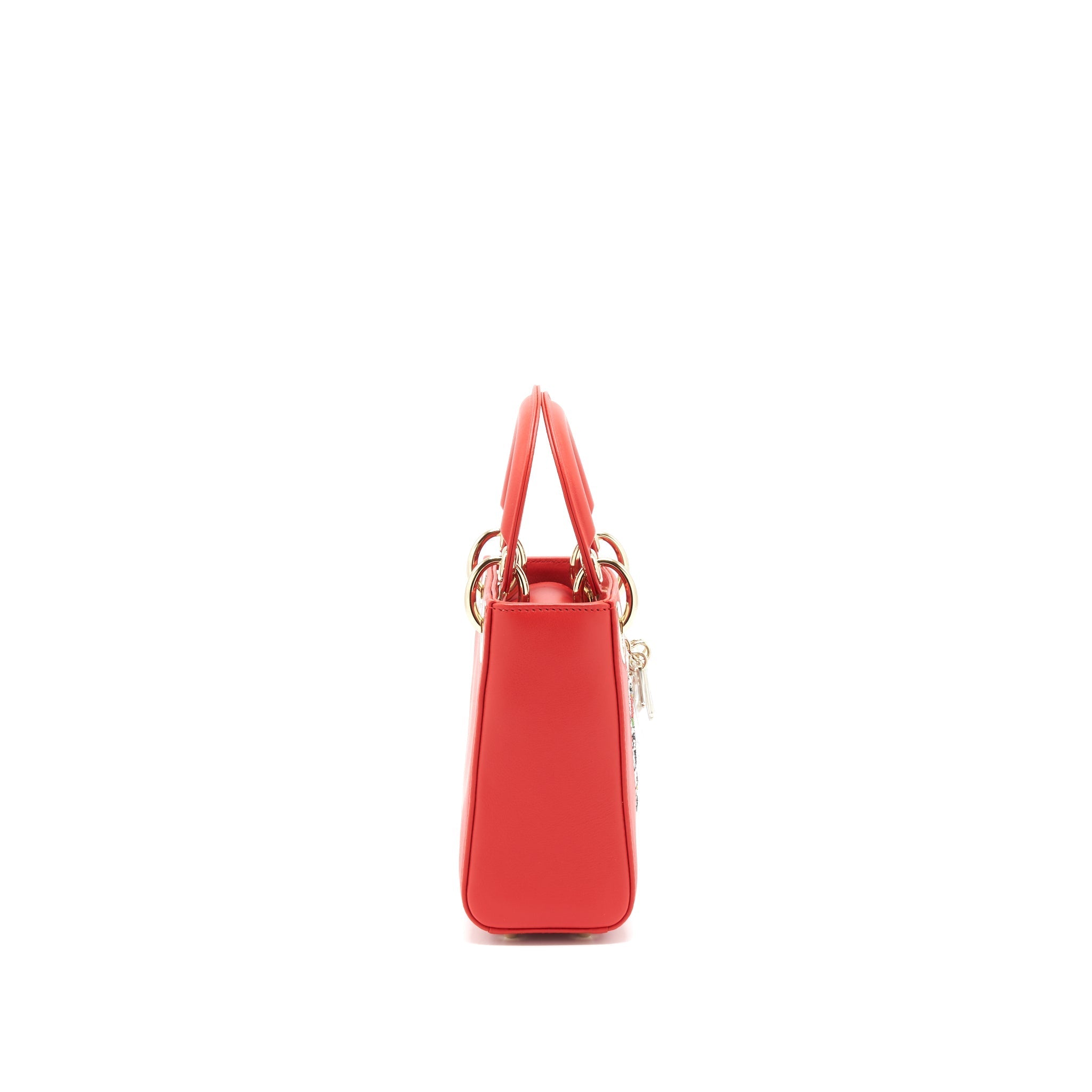 CHRISTIAN DIOR MINI LADY DIOR NIKI DE SAINT PHALLE SPECIAL EDITION LGHW