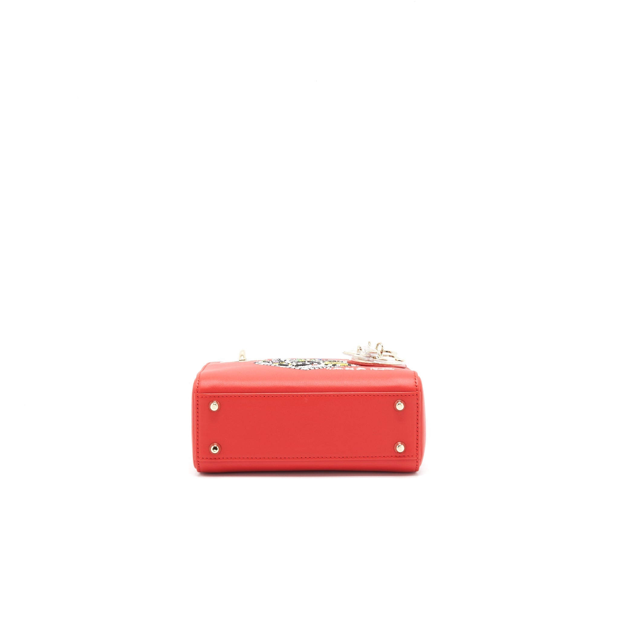 CHRISTIAN DIOR MINI LADY DIOR NIKI DE SAINT PHALLE SPECIAL EDITION LGHW