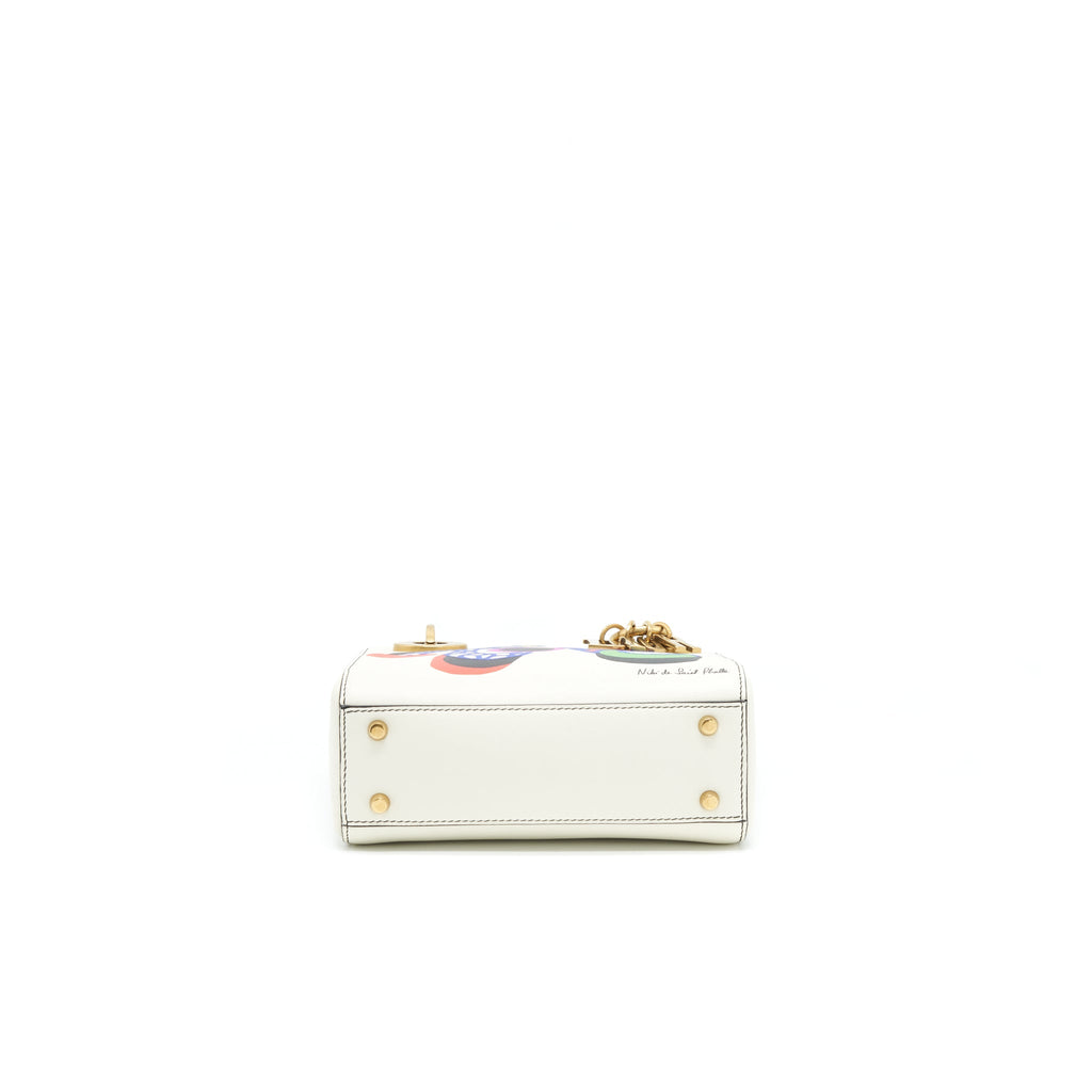 CHRISTIAN DIOR MINI LADY DIOR GRAFFITI SPECIAL EDITION WITH J’ADIOR HARDWARE