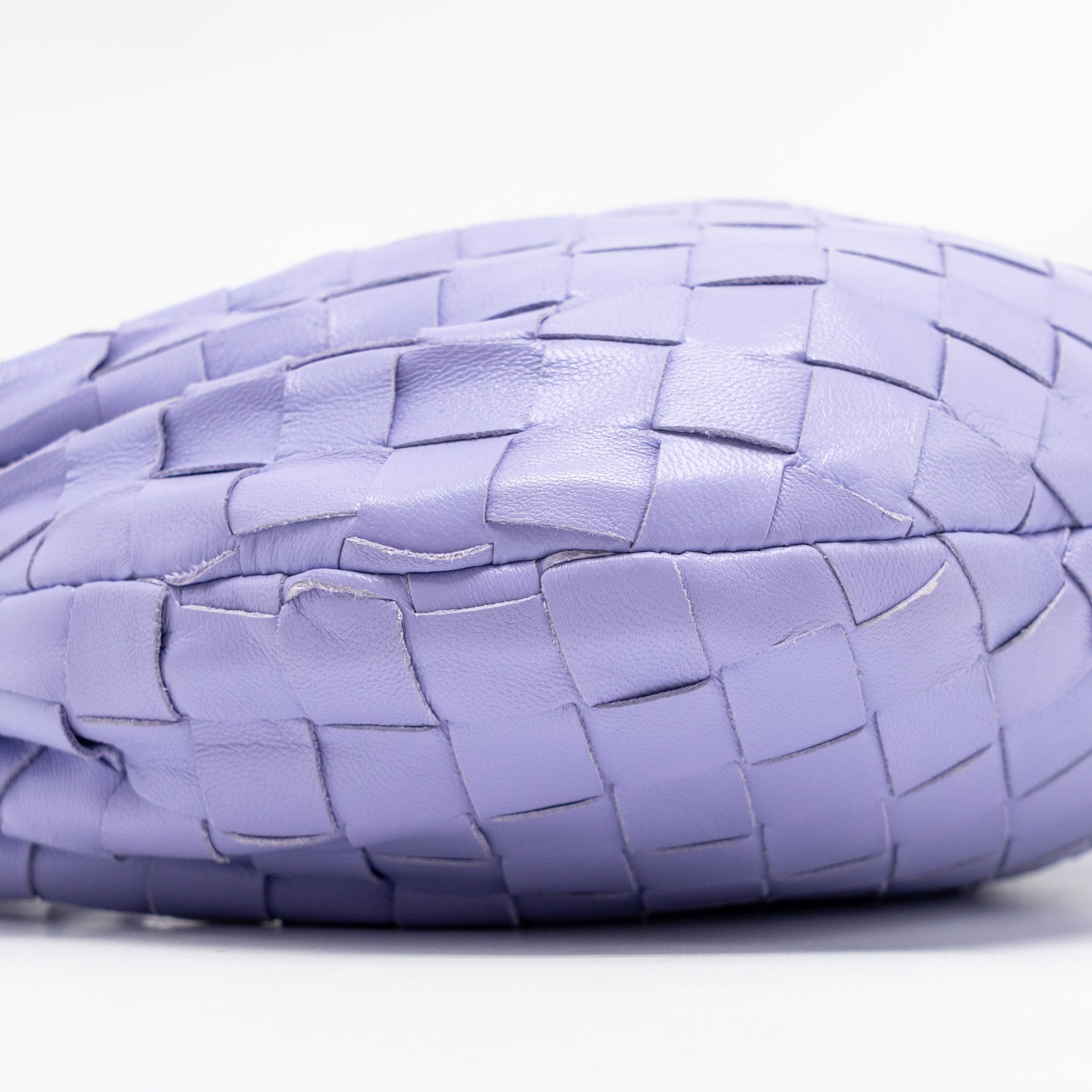 BOTTEGA VENETA MINI JODIE LAMBSKIN PURPLE SHW