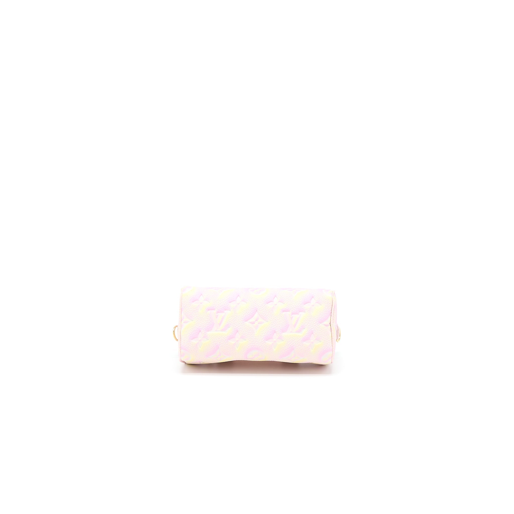 LOUIS VUITTON NANO SPEEDY MONOGRAM EMPREINTE MULTICOLOUR GHW