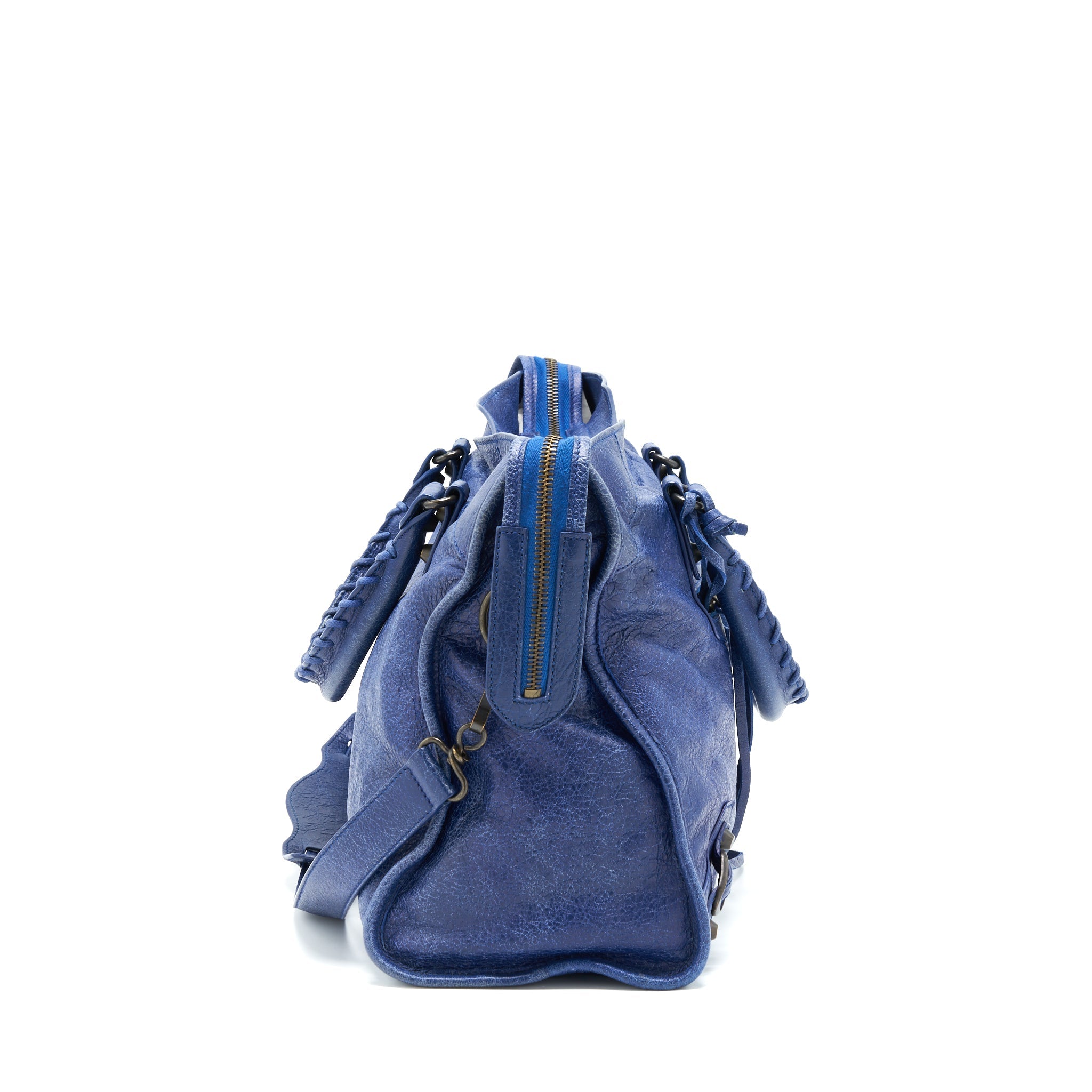 BALENCIAGA CLASSIC CITY BAG BLUE