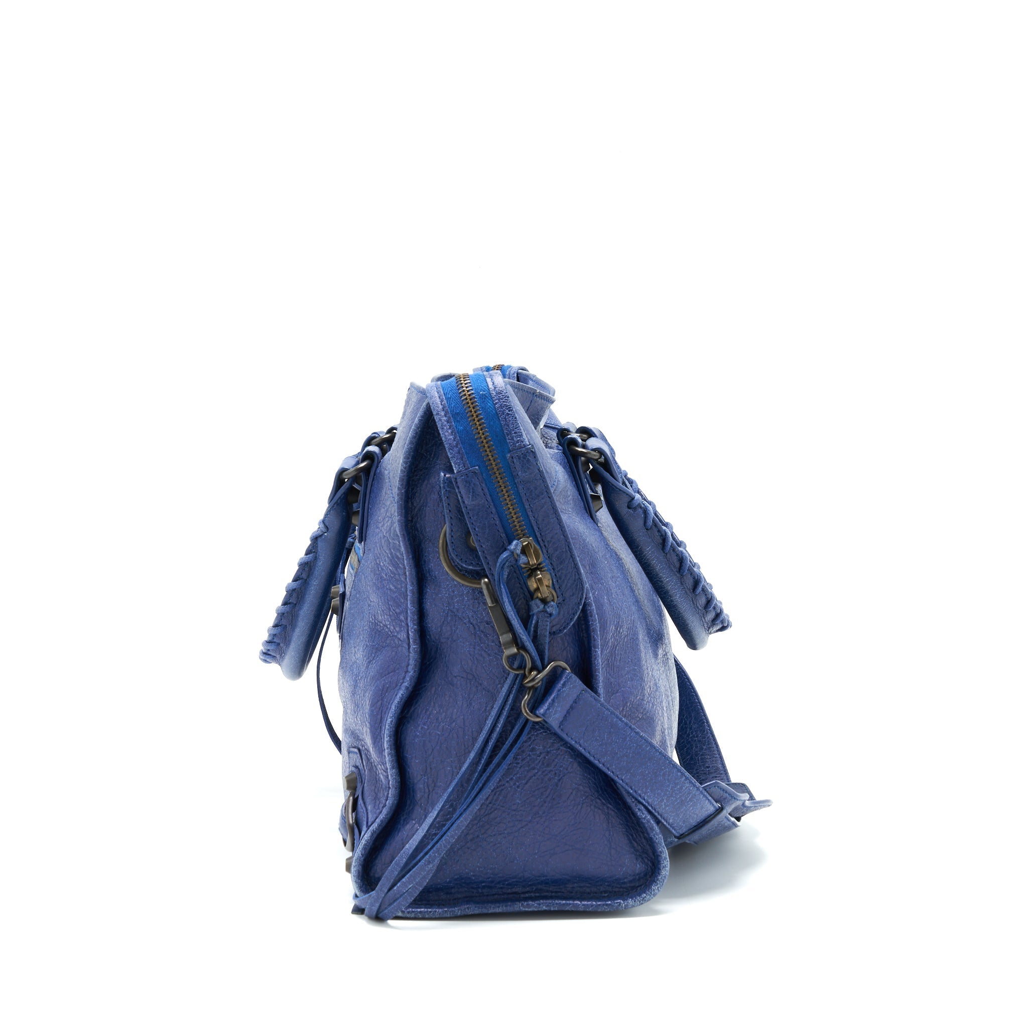 BALENCIAGA CLASSIC CITY BAG BLUE