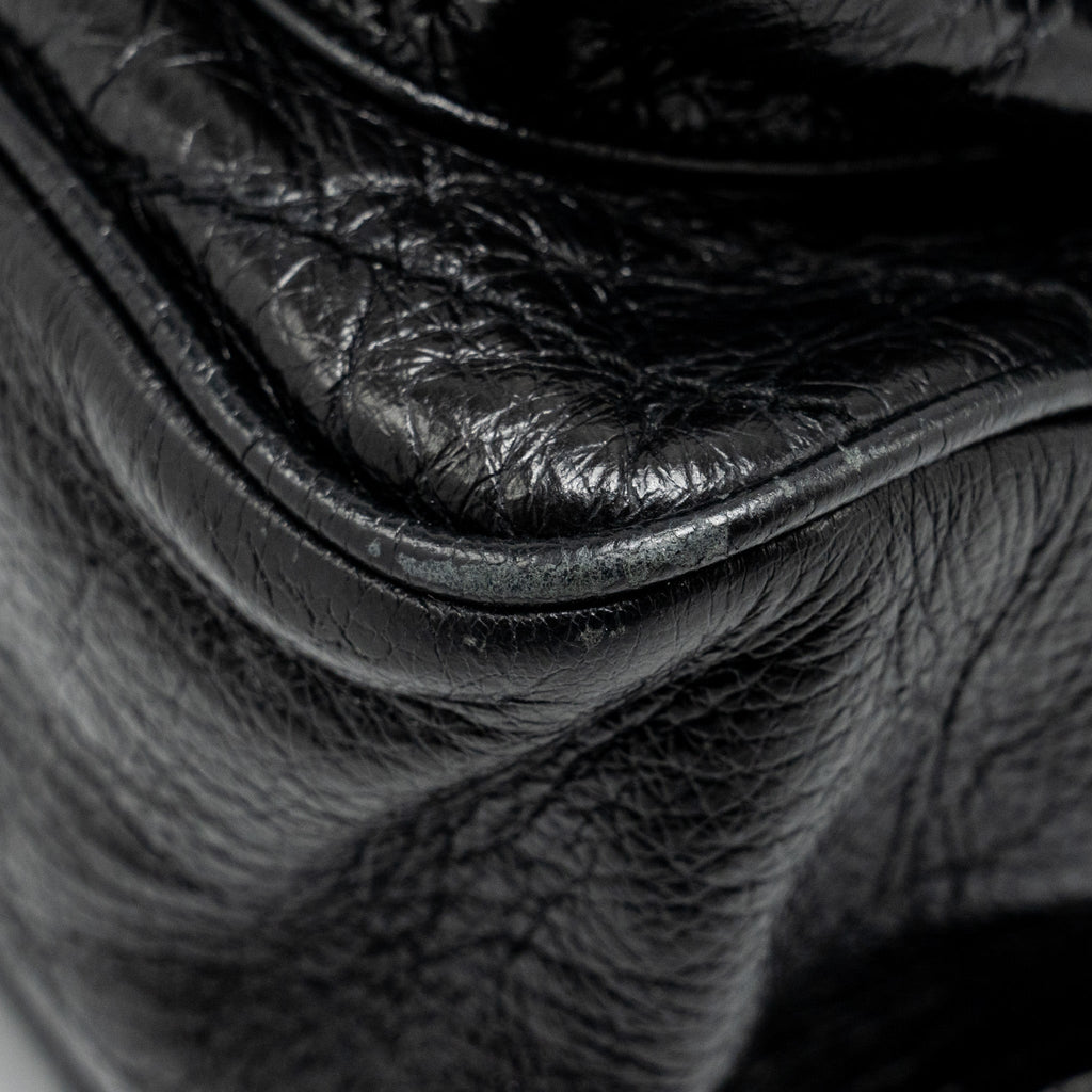 SAINT LAURENT/YSL MEDIUM NIKI CALFSKIN BLACK SHW