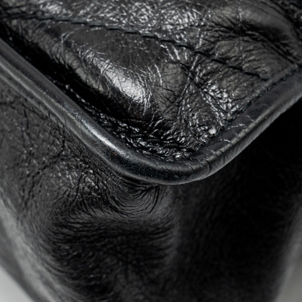 SAINT LAURENT/YSL MEDIUM NIKI CALFSKIN BLACK SHW