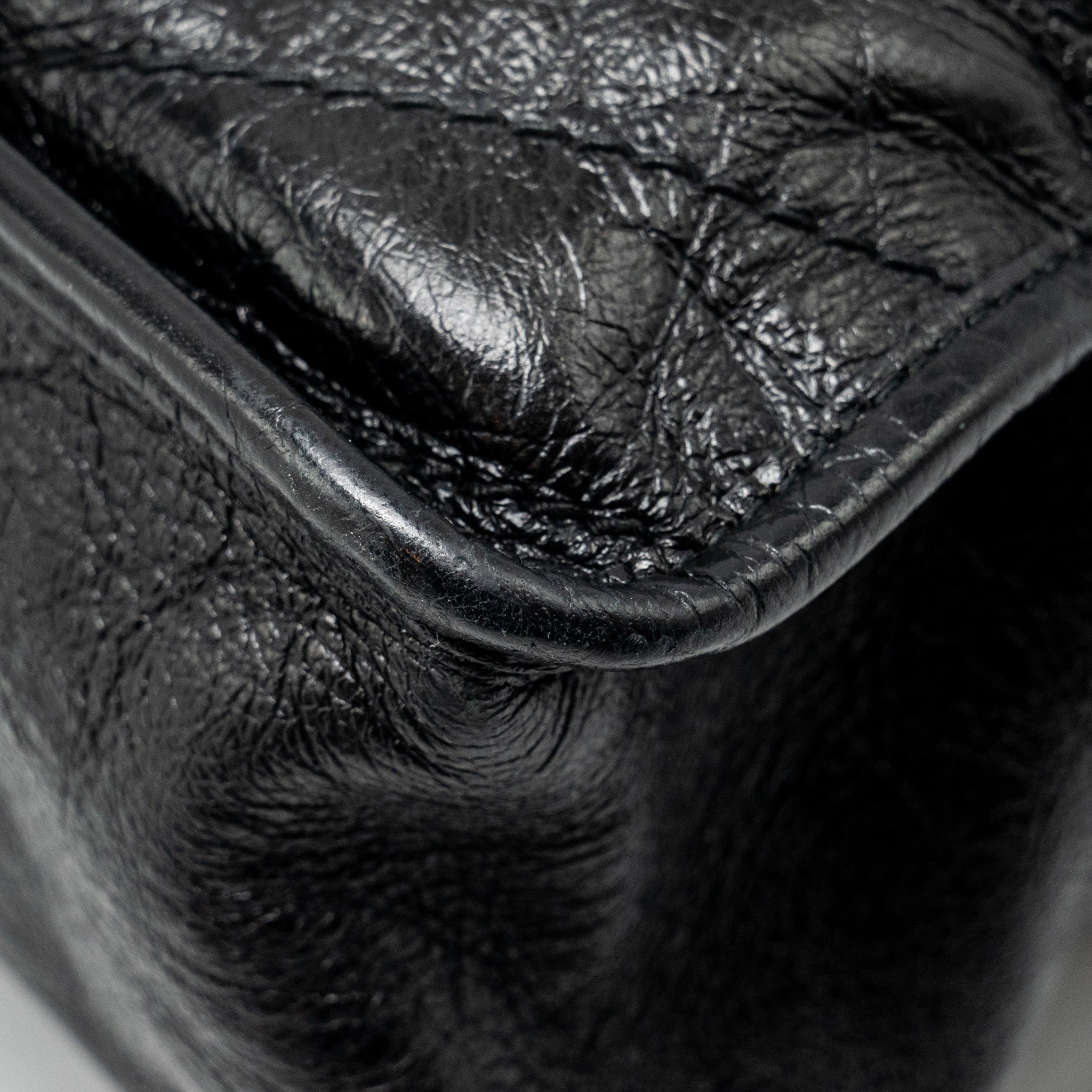 SAINT LAURENT/YSL MEDIUM NIKI CALFSKIN BLACK SHW
