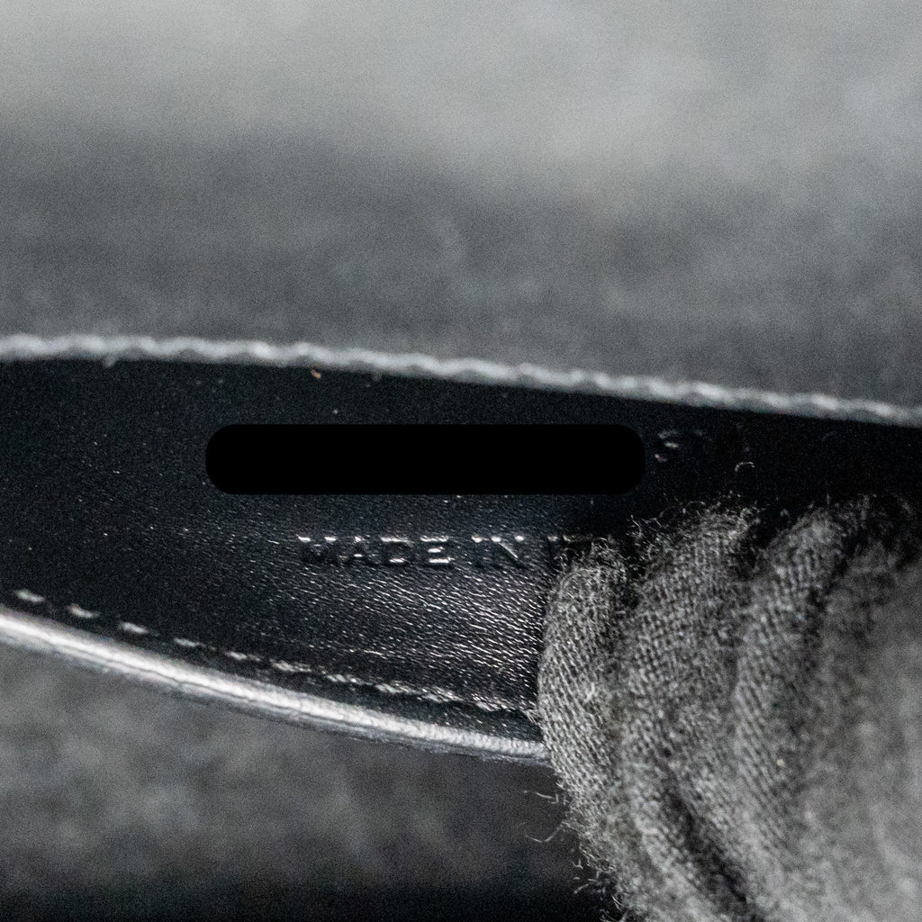 SAINT LAURENT/YSL MINI KATE TASSEL BAG CALFSKIN BLACK GHW