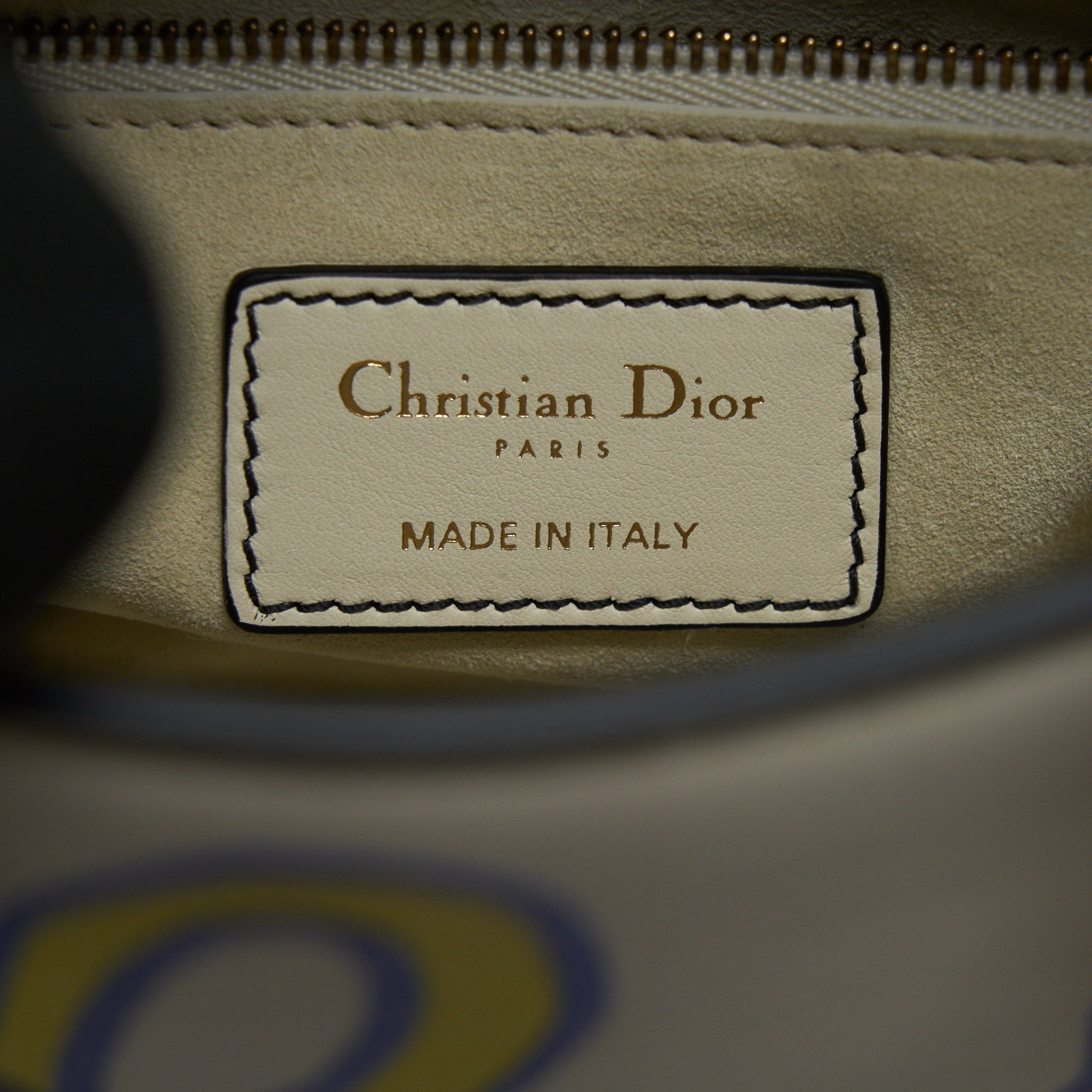 CHRISTIAN DIOR MINI LADY DIOR GRAFFITI SPECIAL EDITION WITH J’ADIOR HARDWARE