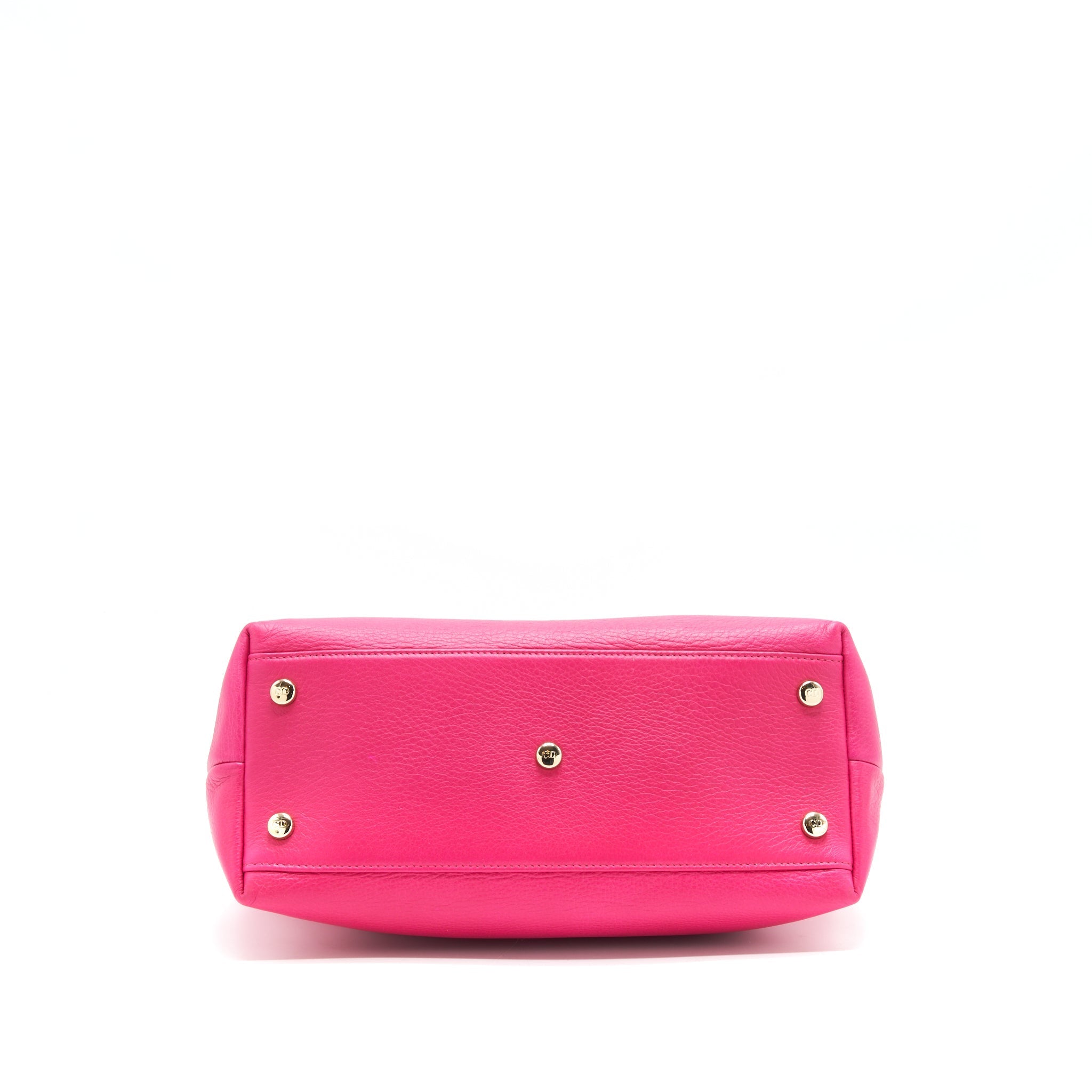 CHRISTIAN DIOR GRANVILLE BAG IN HOT PINK LEATHER GHW