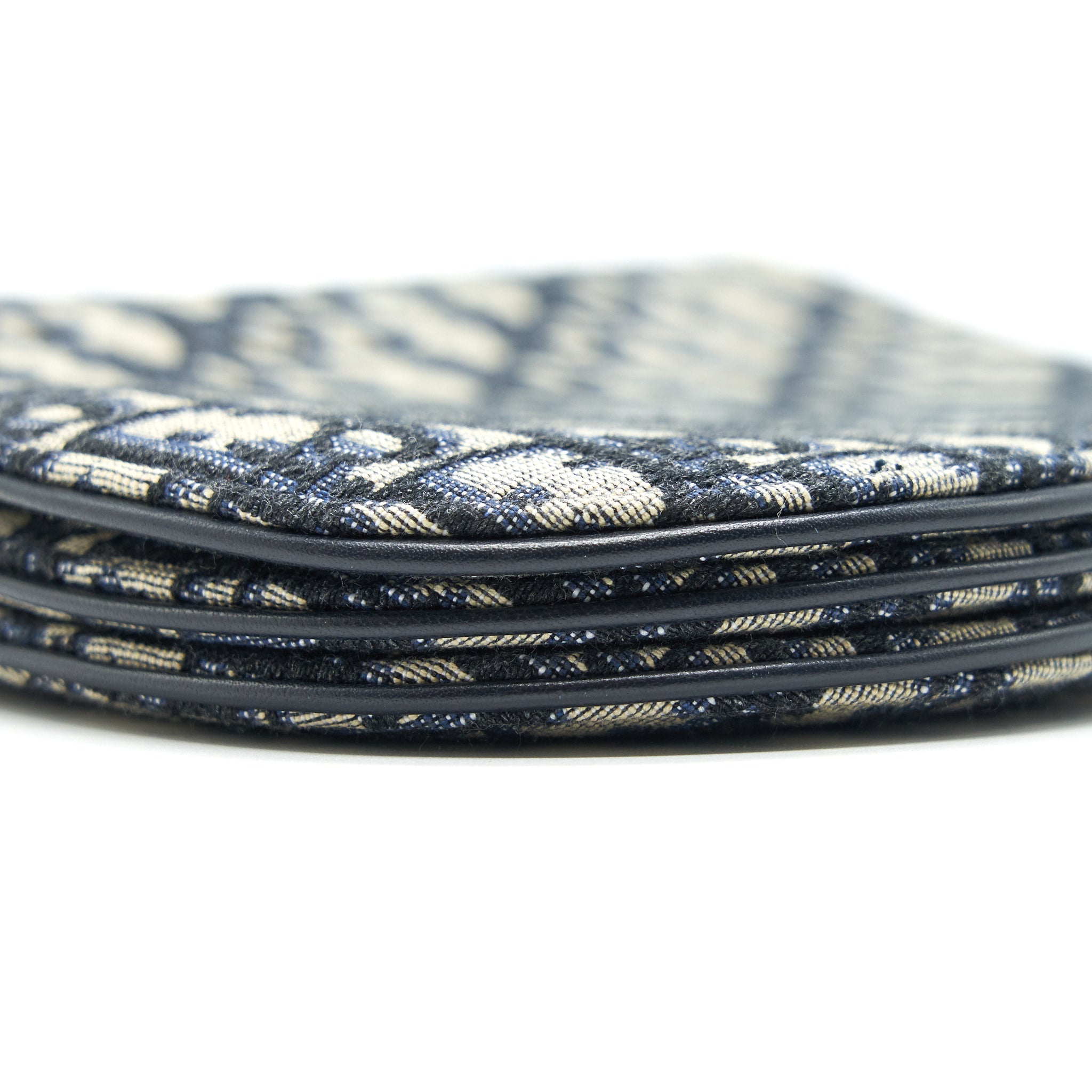 CHRISTIAN DIOR SADDLE POUCH NAVY