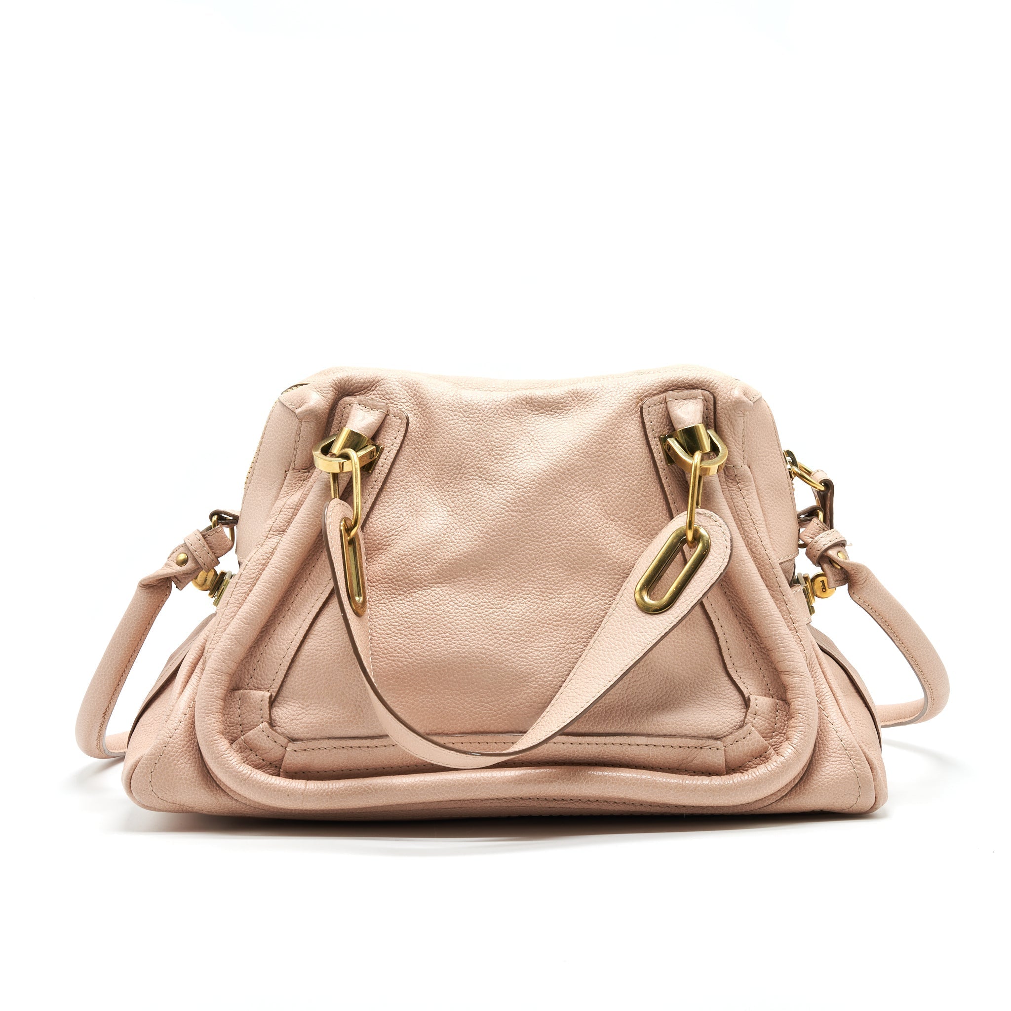 CHLOE PORTE EPAULE BAG ANEMONE PINK