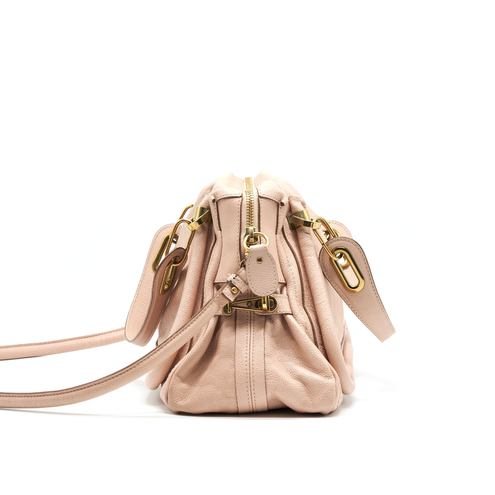 CHLOE PORTE EPAULE BAG ANEMONE PINK