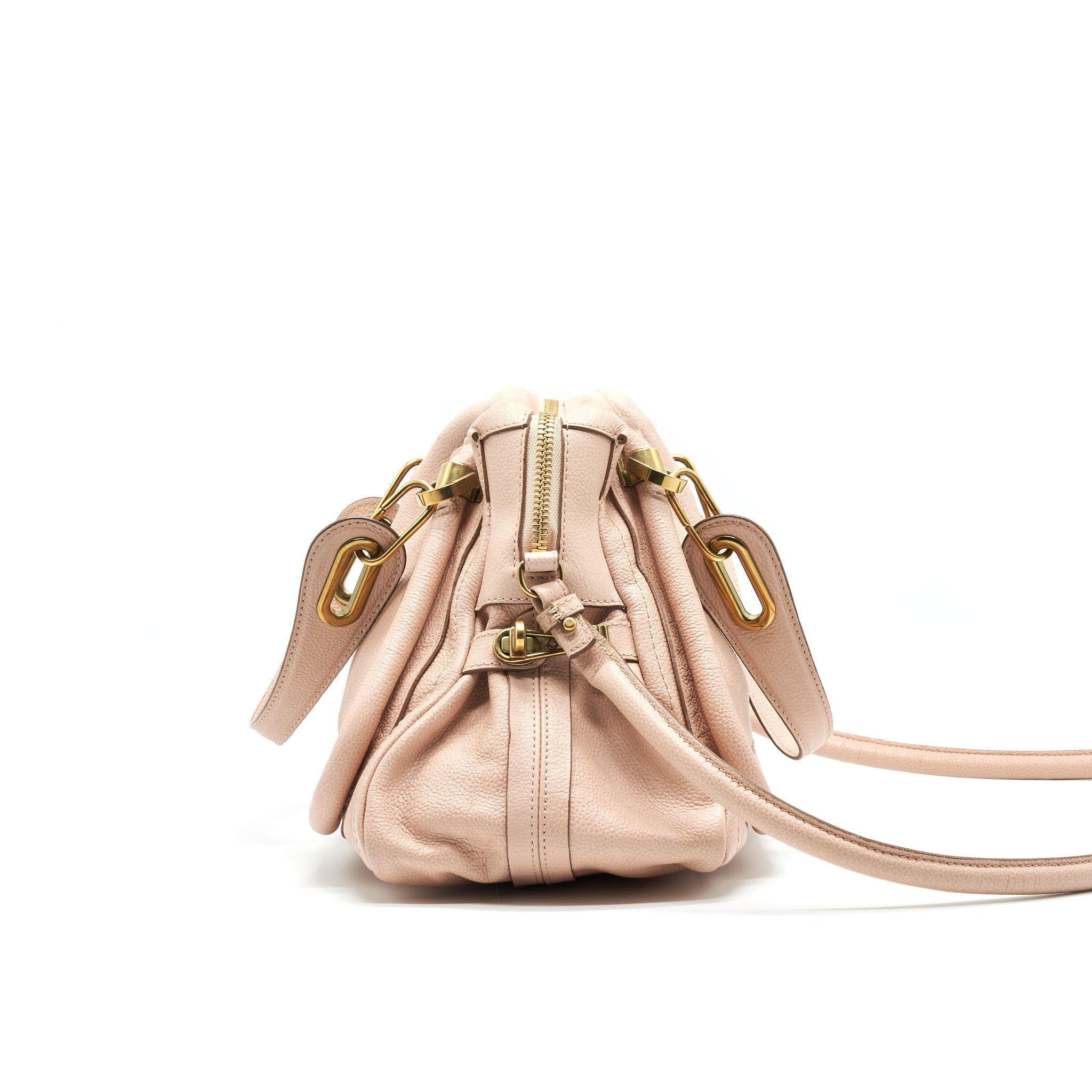 CHLOE PORTE EPAULE BAG ANEMONE PINK
