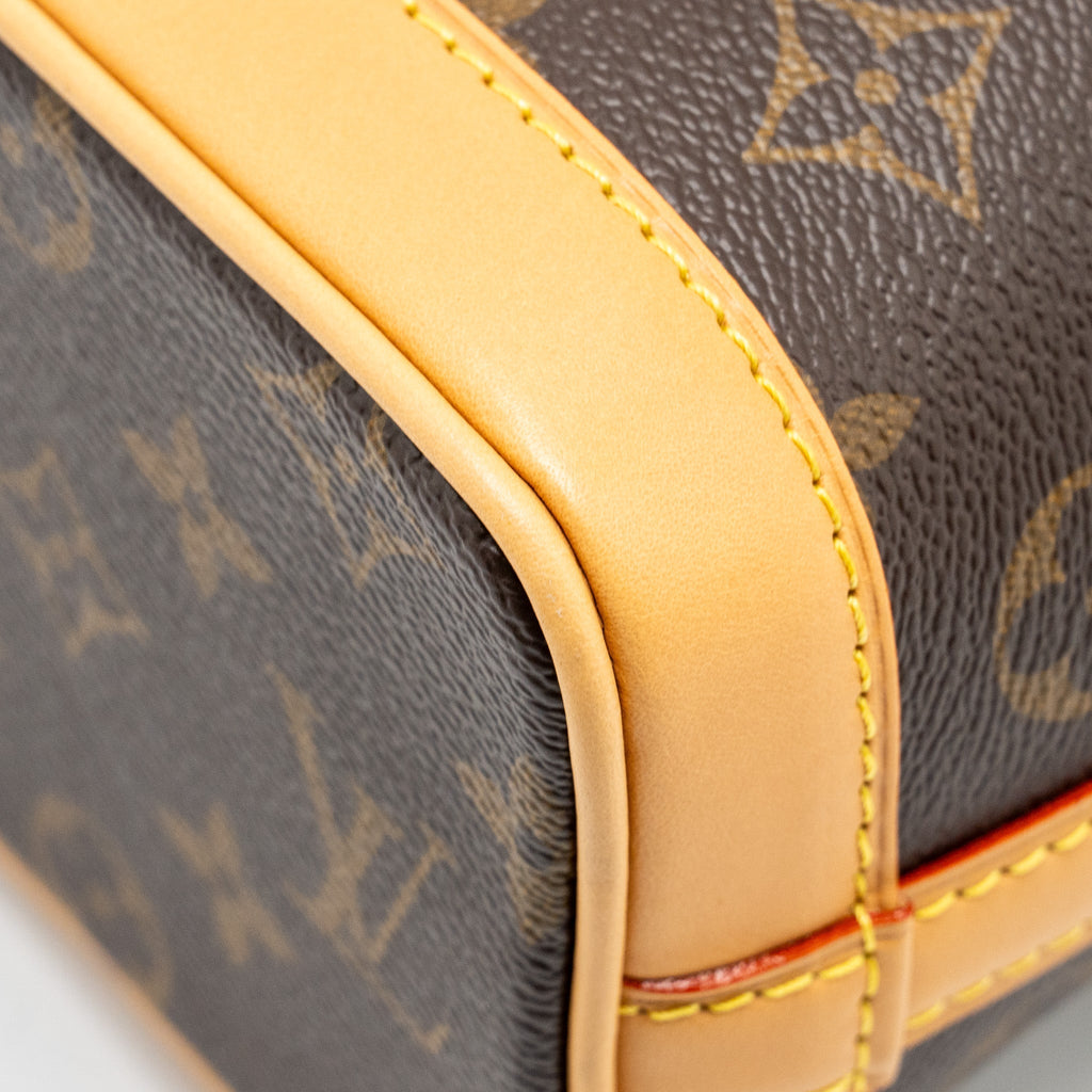 LOUIS VUITTON NANO NOE MONOGRAM CANVAS GHW