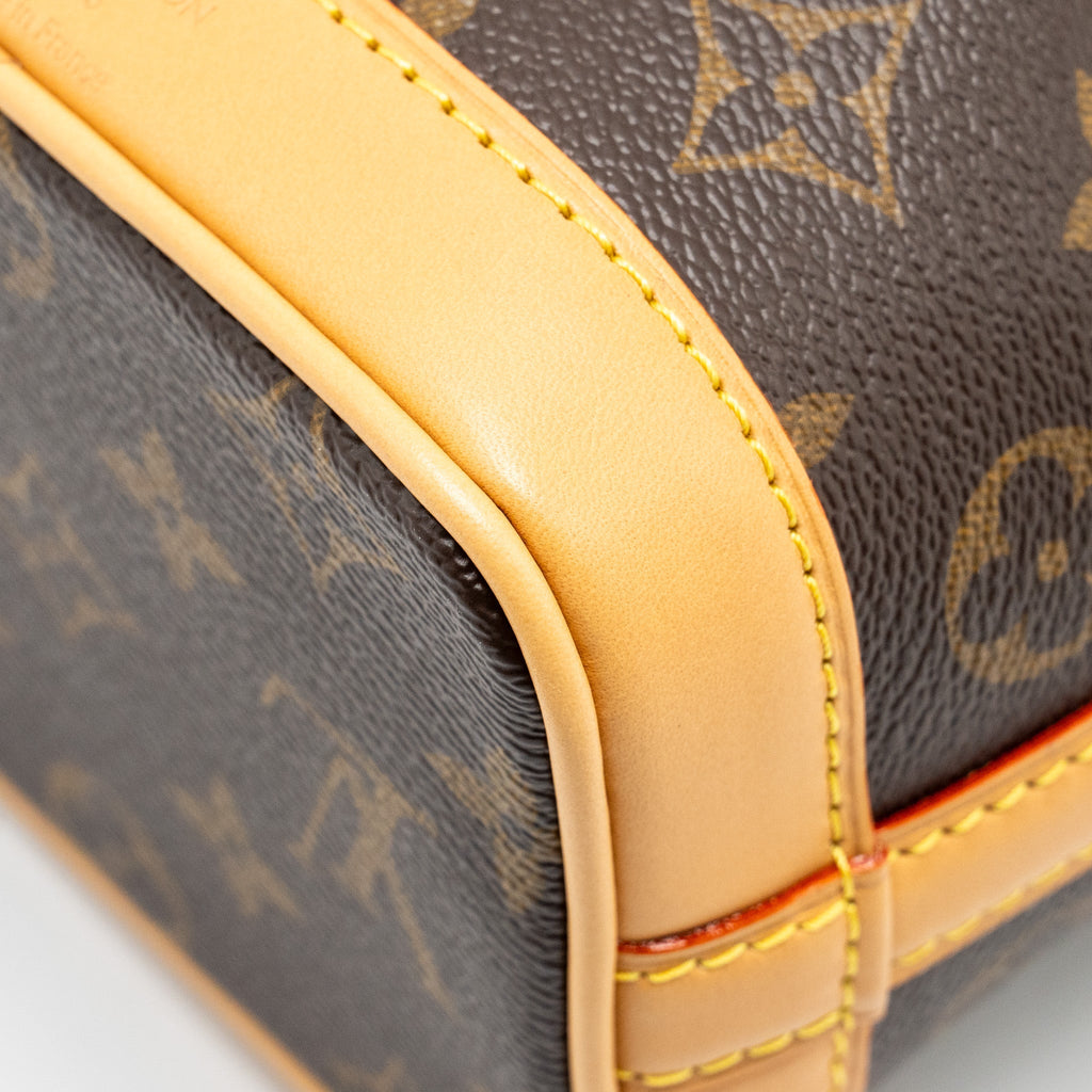 LOUIS VUITTON NANO NOE MONOGRAM CANVAS GHW