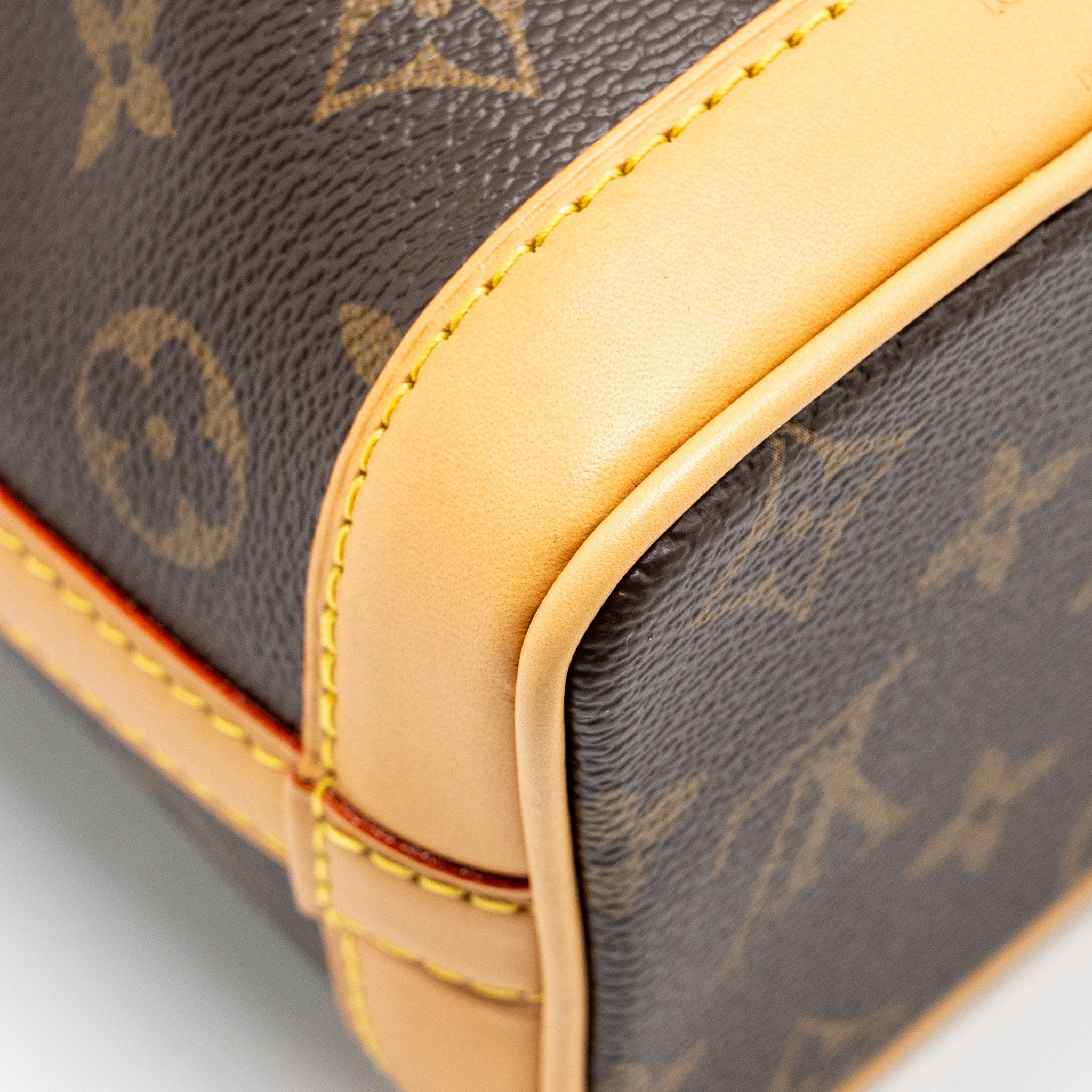 LOUIS VUITTON NANO NOE MONOGRAM CANVAS GHW