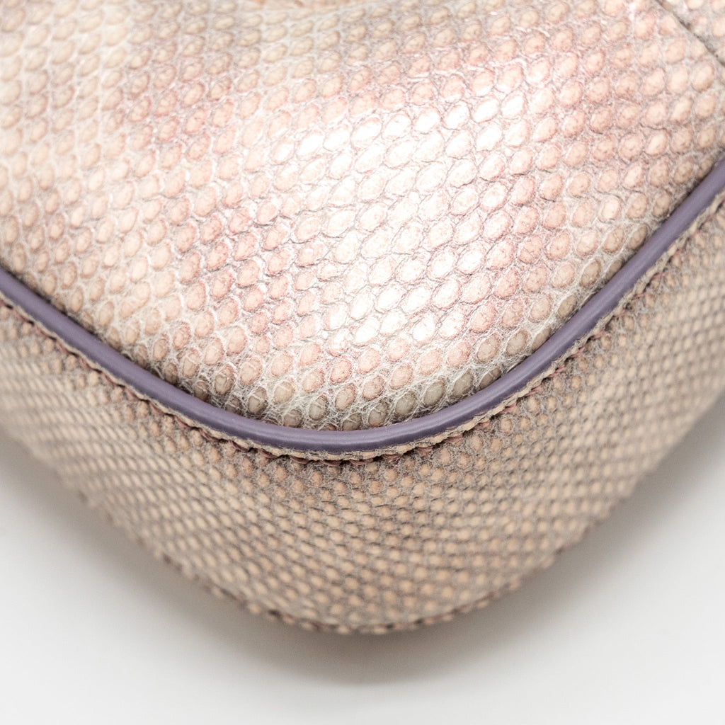 BVLGARI SMALL SERPENTI BAIA SHOULDER BAG KARUNG LEATHER PINK LGHW