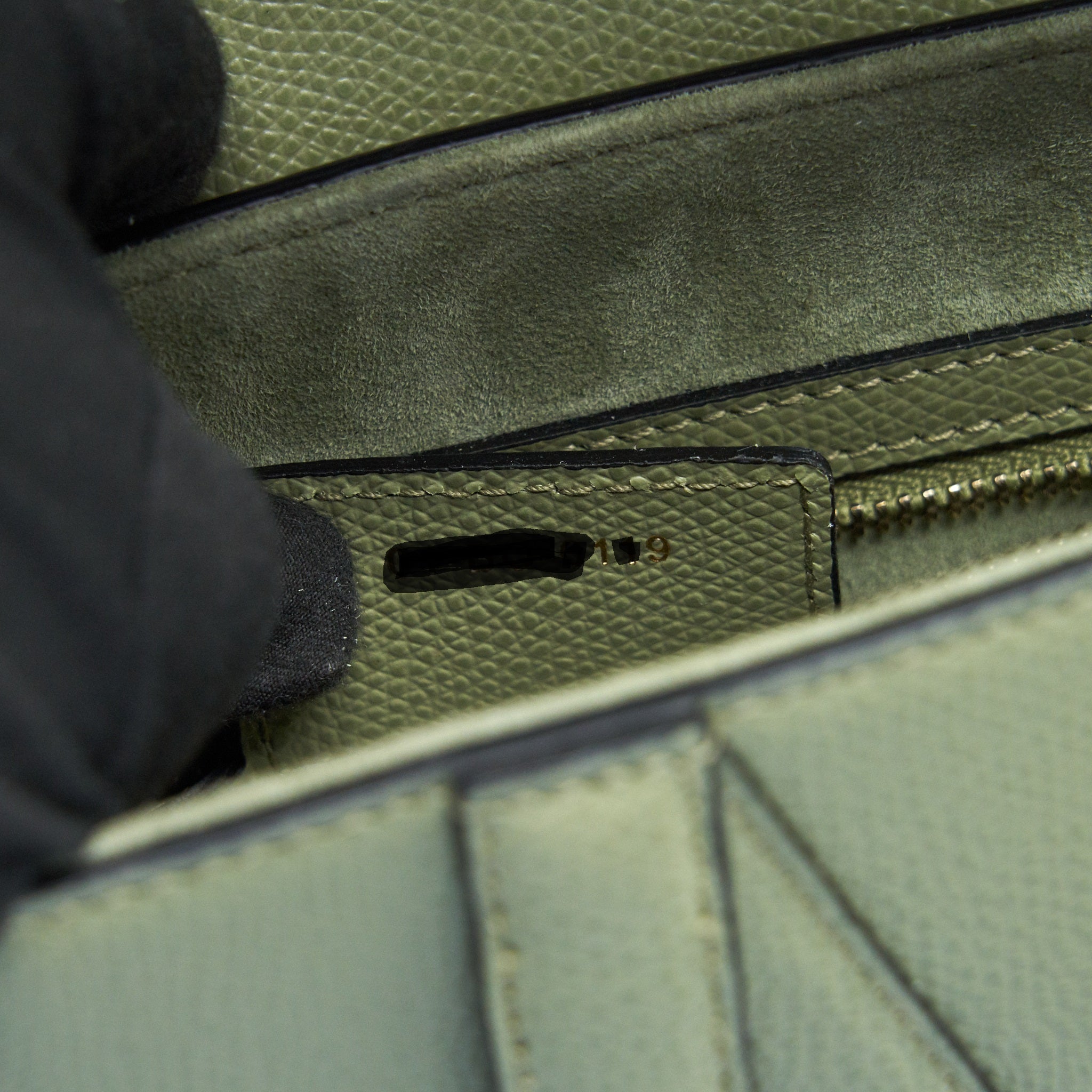 CHRISTIAN DIOR MEDIUM SADDLE BAG GREEN