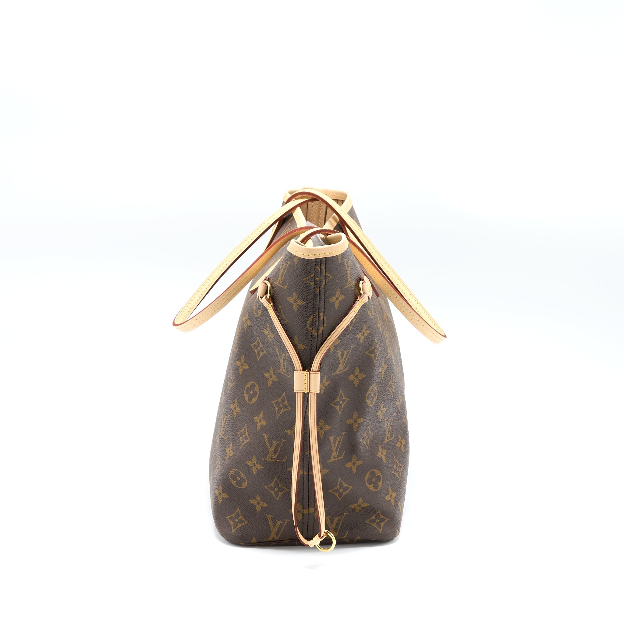 LOUIS VUITTON NEVERFULL MM MONOGRAM CANVAS GHW (NEW VERSION)