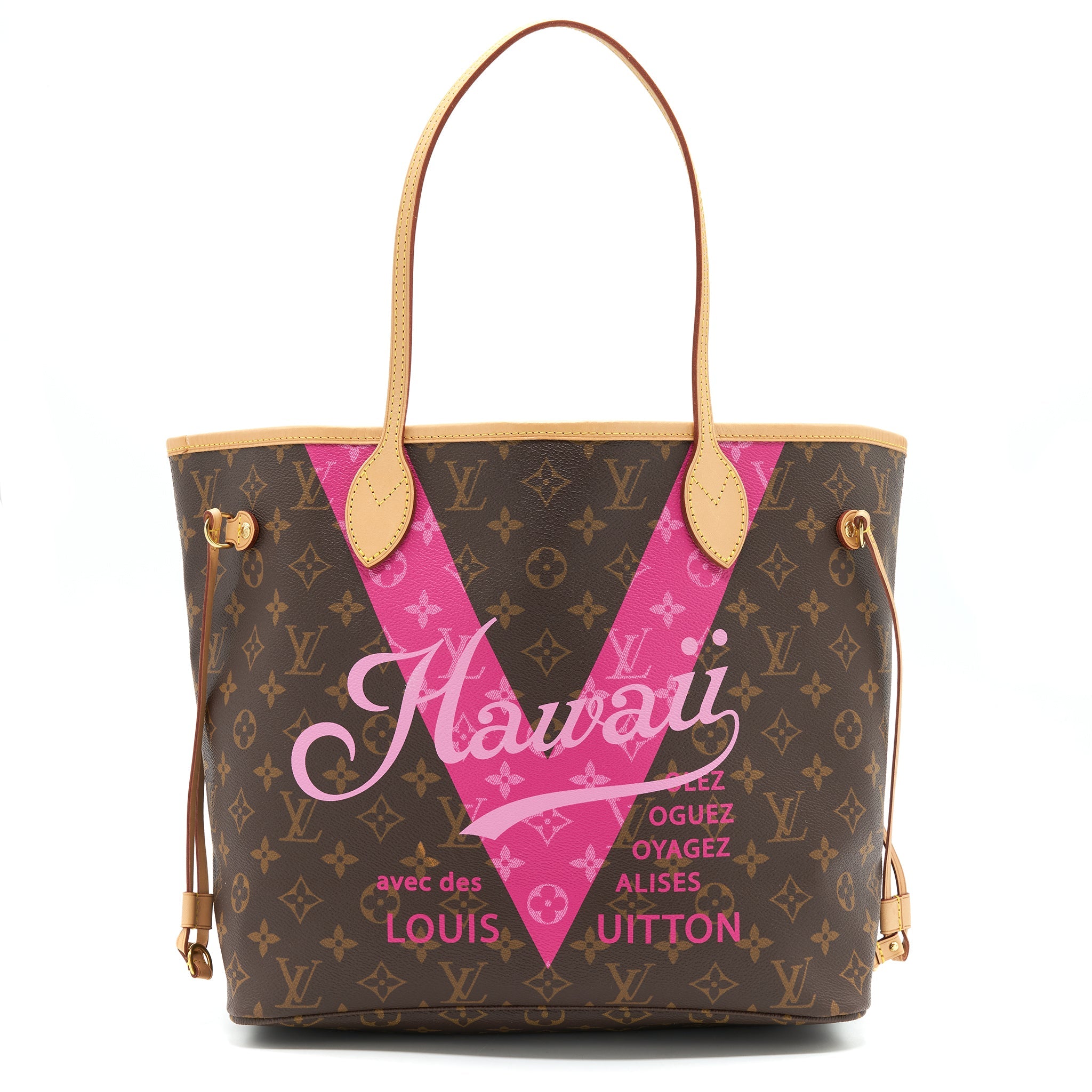 LOUIS VUITTON NEVERFULL MM V HAWAII LIMITED EDITION