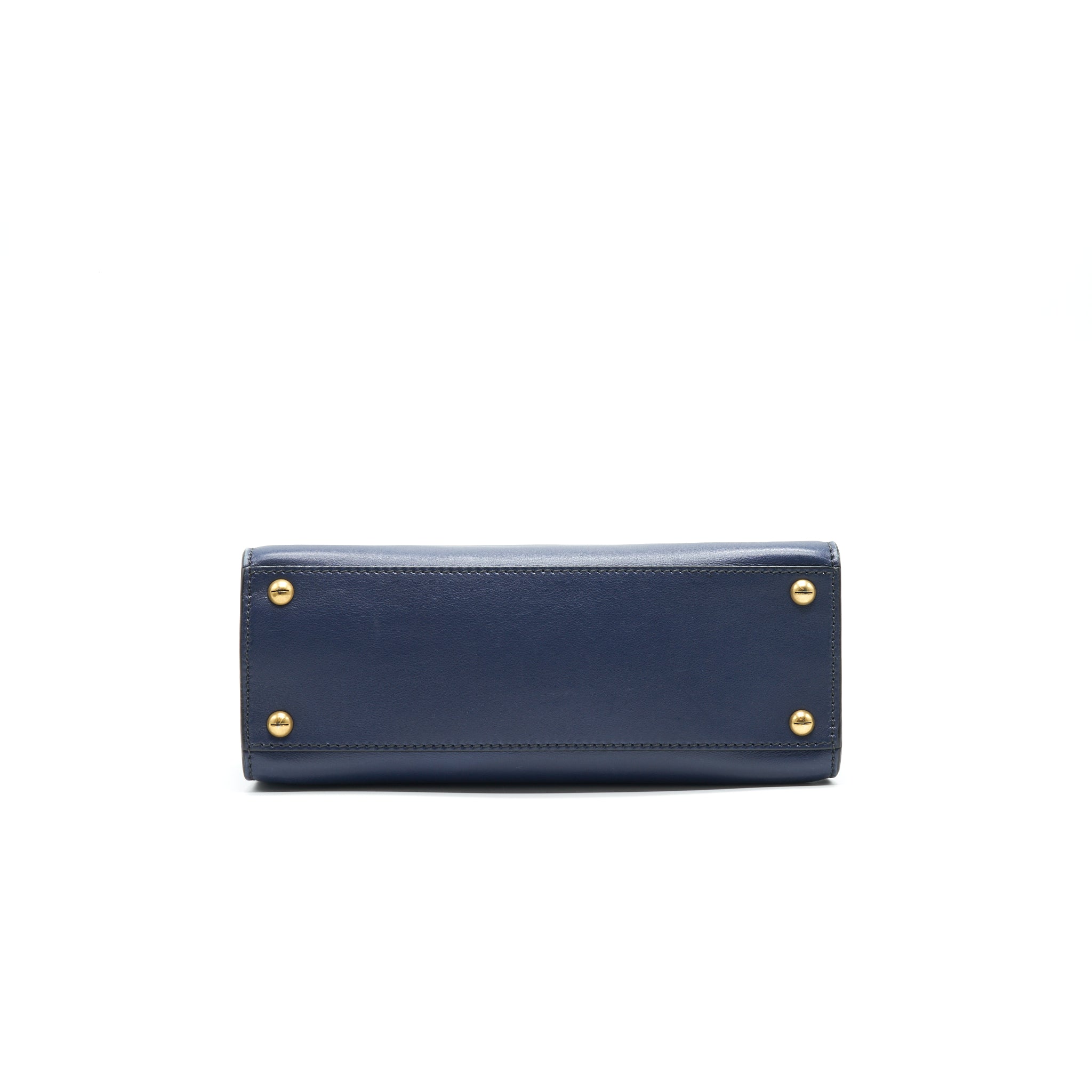 CHRISTIAN DIOR DIORADDICT TOP HANDLE BAG IN NAVY