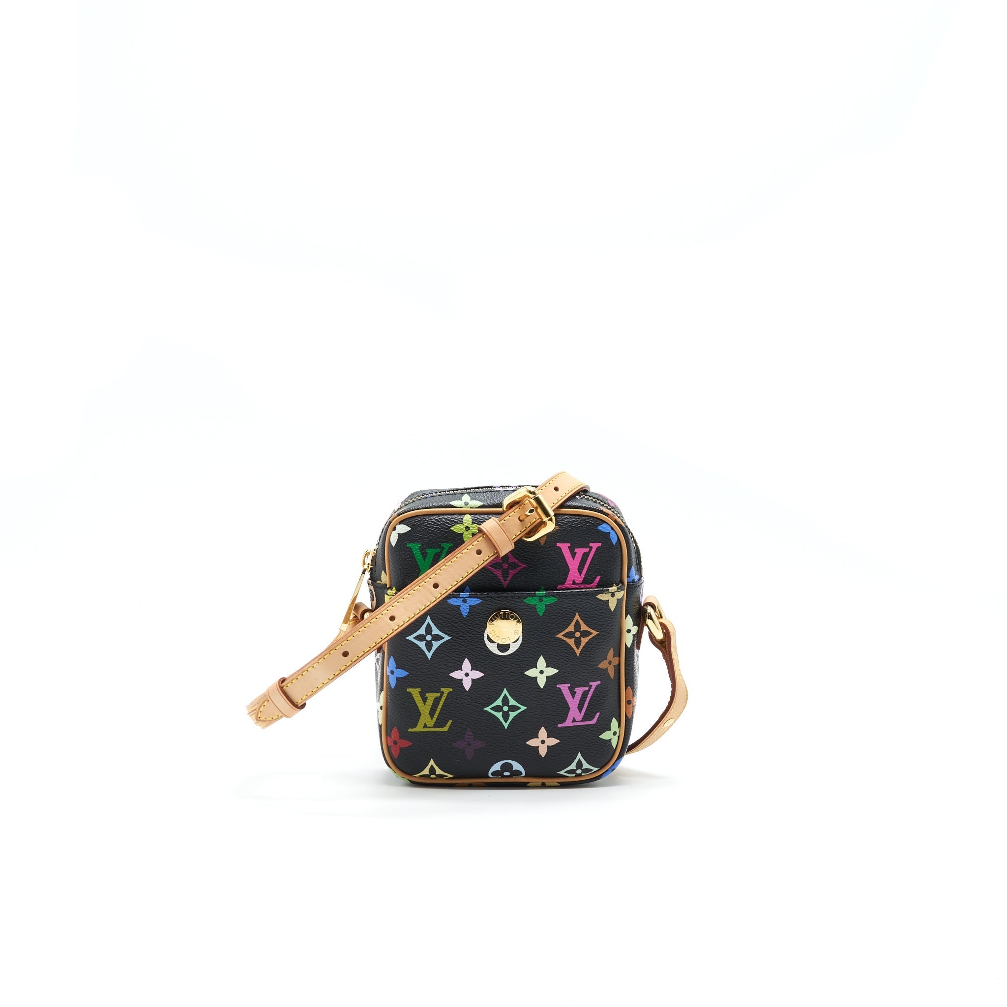LOUIS VUITTON RIFT CROSSBODY BAG IN BLACK MULTICOLOR