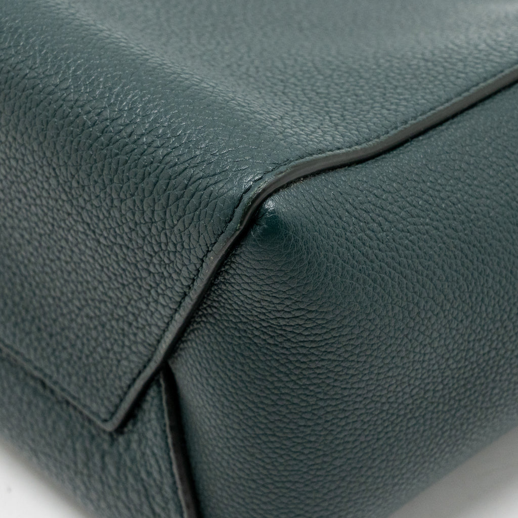 CELINE SMALL SANGLE BUCKET BAG SOFT GRAINED CALFSKIN AMAZONE GHW