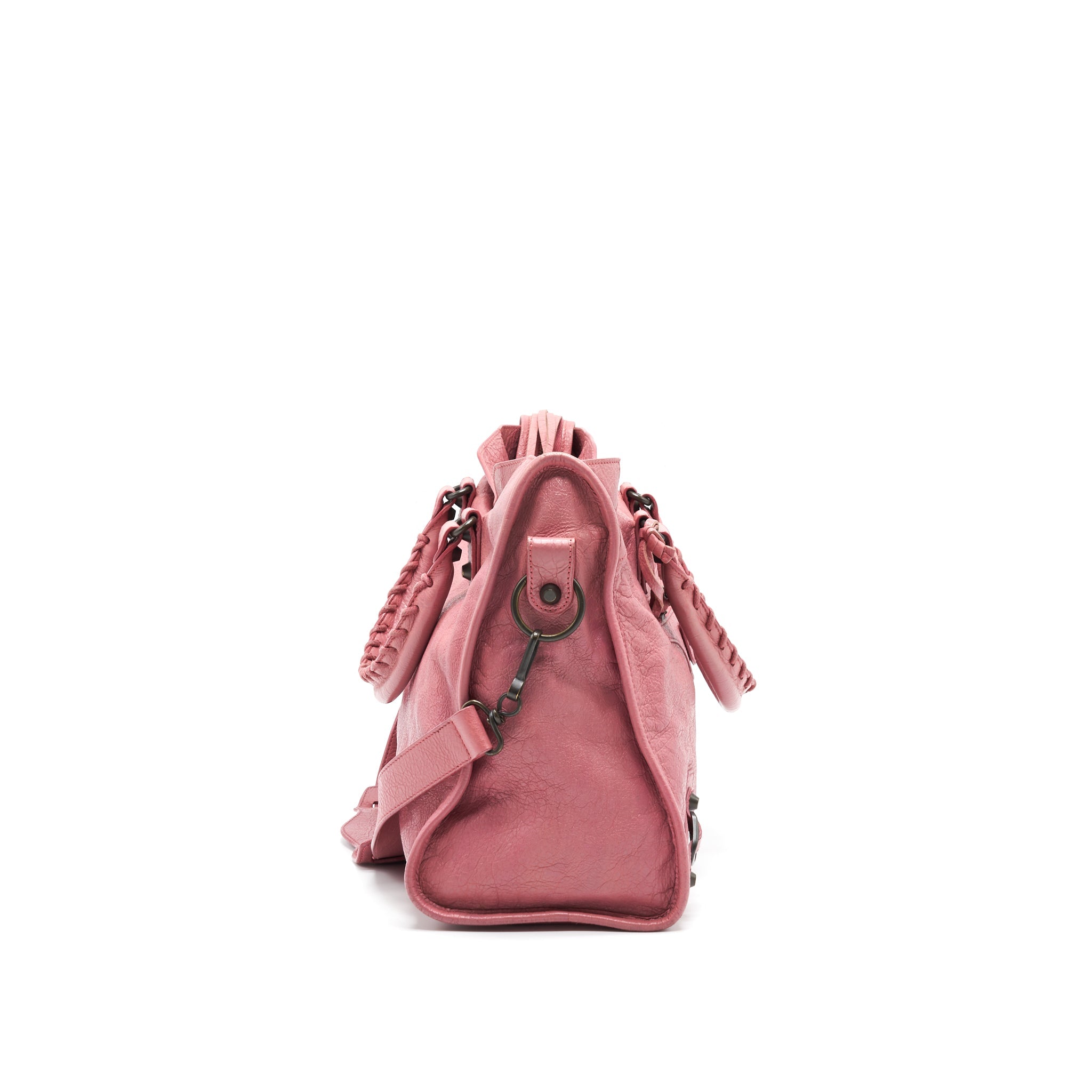 BALENCIAGA CLASSIC CITY BAG IN PINK