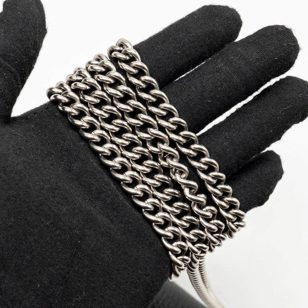 GUCCI DIONYSUS WALLET ON CHAIN CALFSKIN BLACK SHW