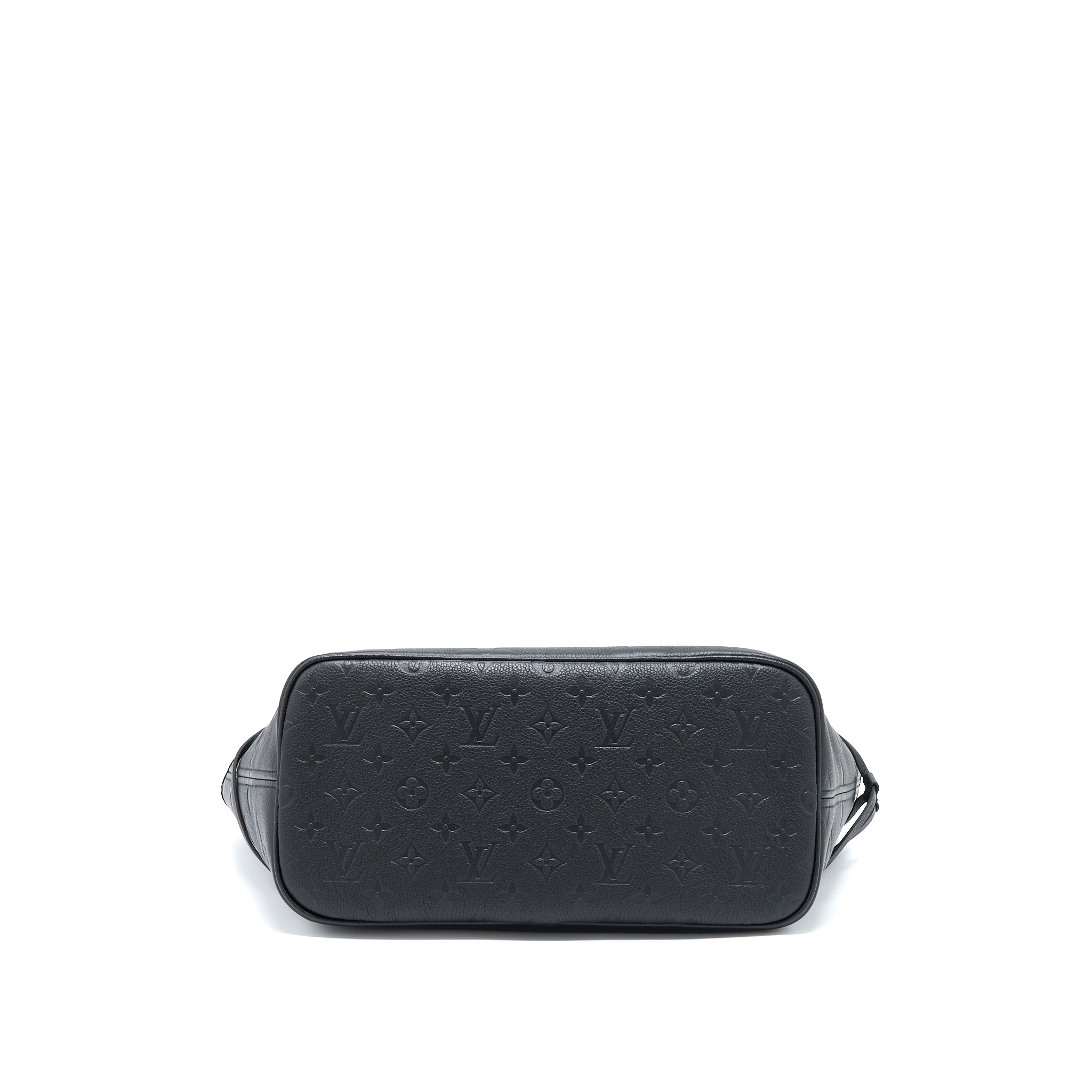 LOUIS VUITTON NEVERFULL MM MONOGRAM EMPREINTE BLACK GHW