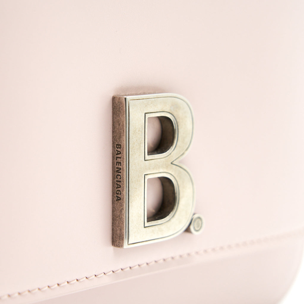 BALENCIAGA B. SMALL BAG IN PINK SHW
