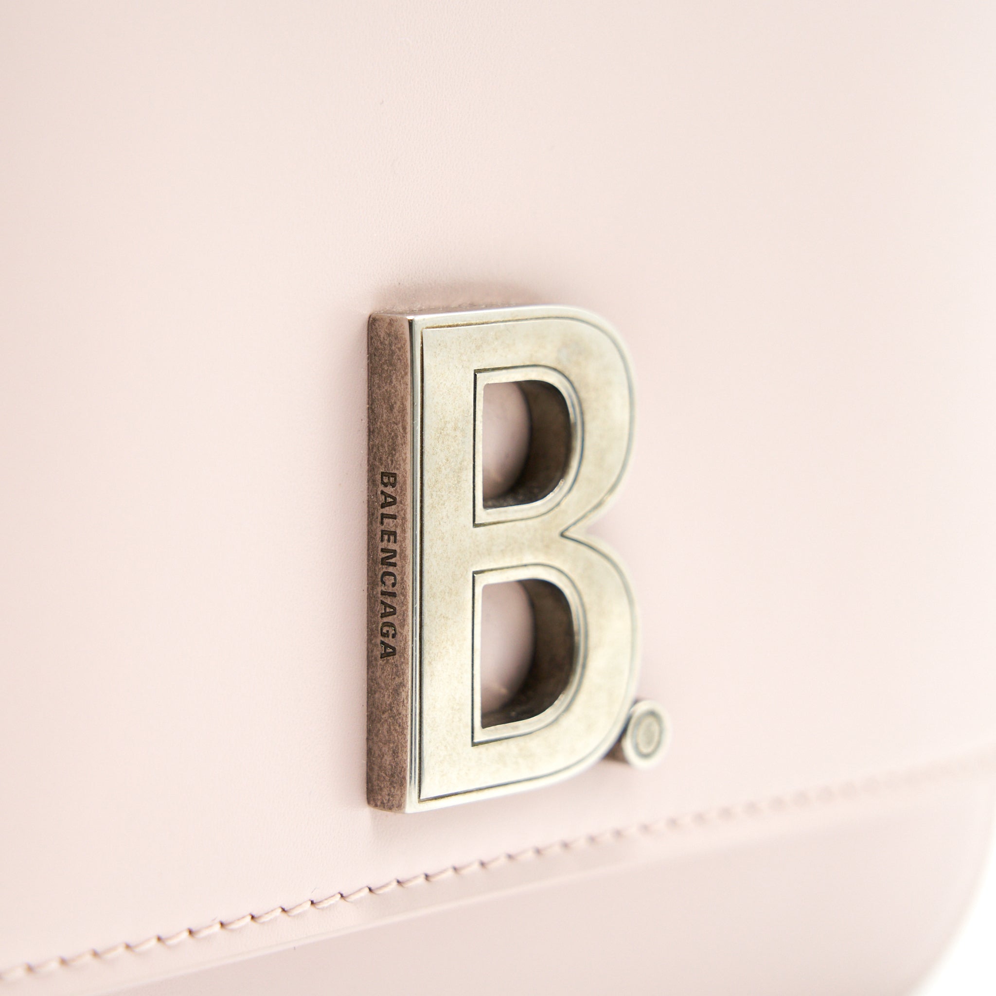 BALENCIAGA B. SMALL BAG IN PINK SHW