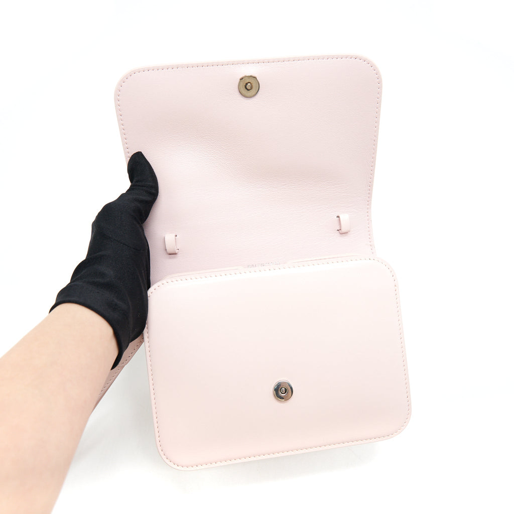 BALENCIAGA B. SMALL BAG IN PINK SHW