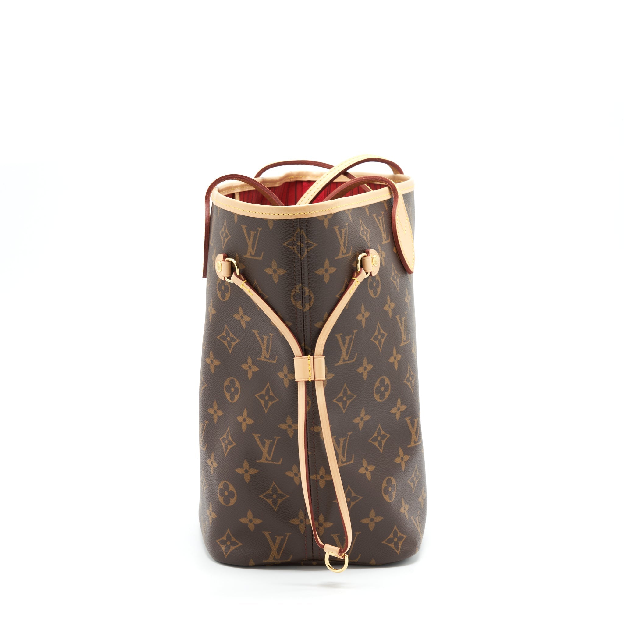LOUIS VUITTON NEVERFULL CHERRY MM MONOGRAM CANVAS GHW