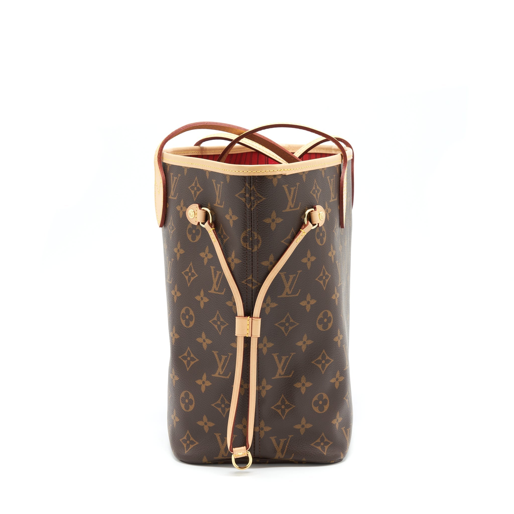 LOUIS VUITTON NEVERFULL CHERRY MM MONOGRAM CANVAS GHW