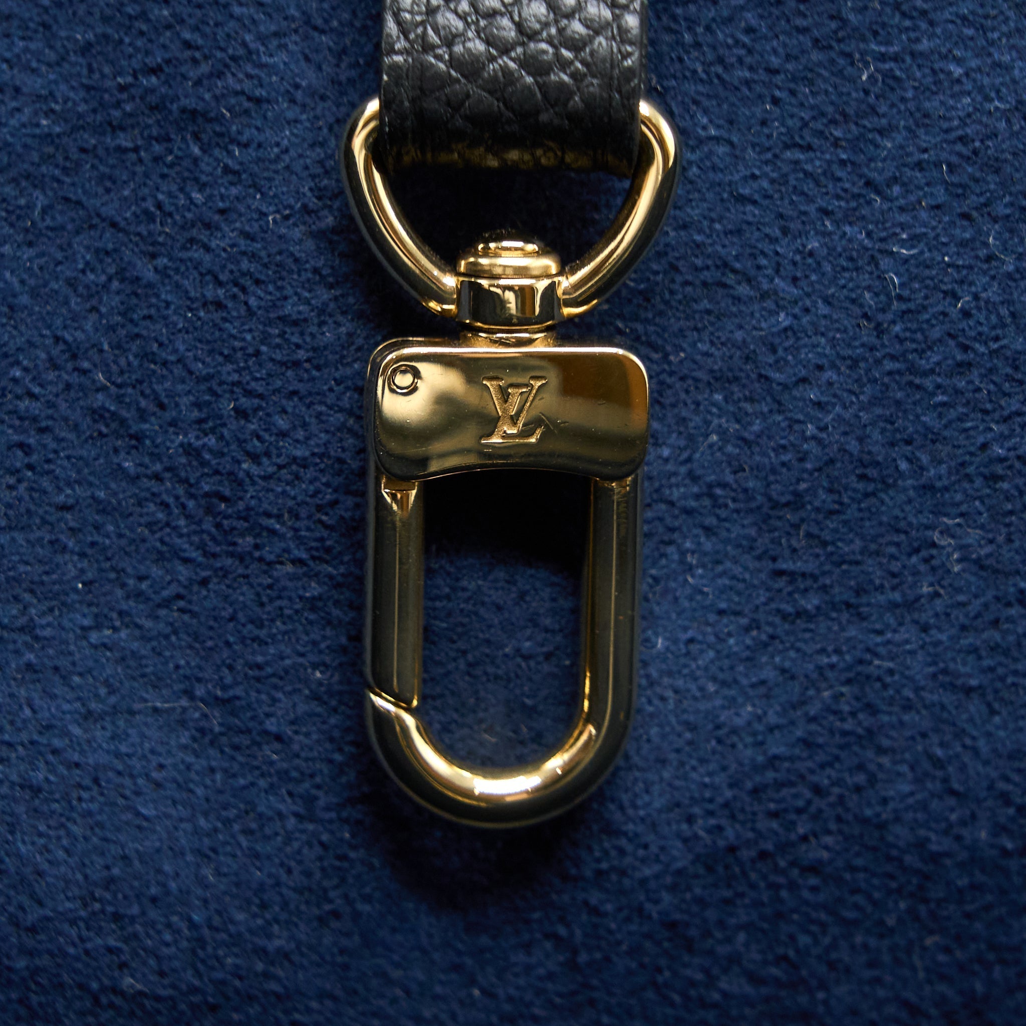 LOUIS VUITTON NEVERFULL MM MONOGRAM EMPREINTE BLACK GHW