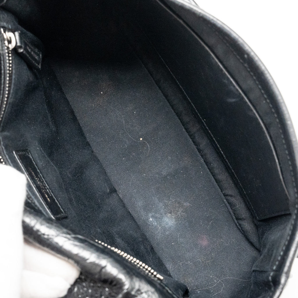 SAINT LAURENT MEDIUM NIKI CALFSKIN BLACK SHW