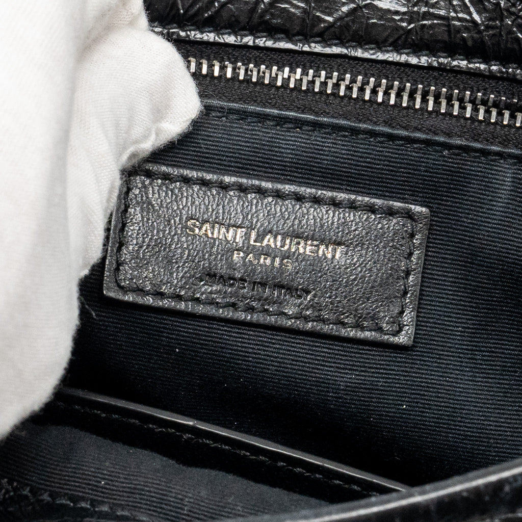 SAINT LAURENT MEDIUM NIKI CALFSKIN BLACK SHW