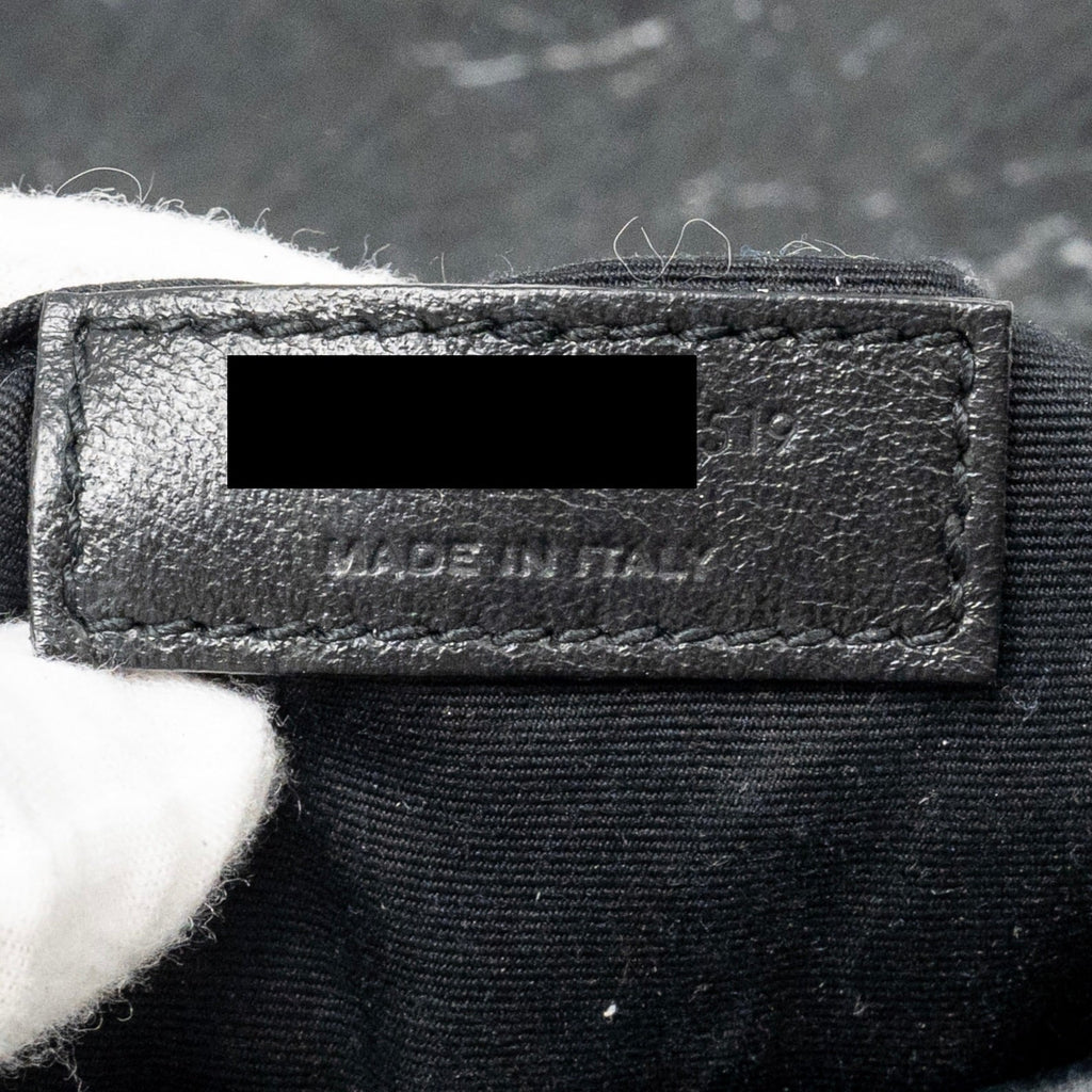 SAINT LAURENT MEDIUM NIKI CALFSKIN BLACK SHW