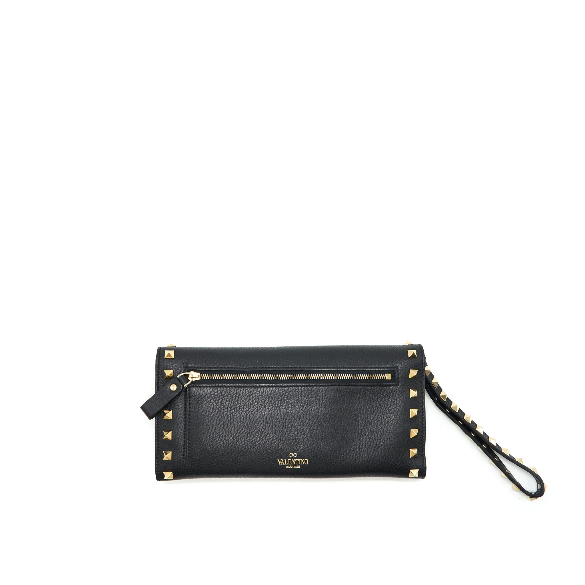 VALENTINO ROCKSTUD LONG WALLET BLACK