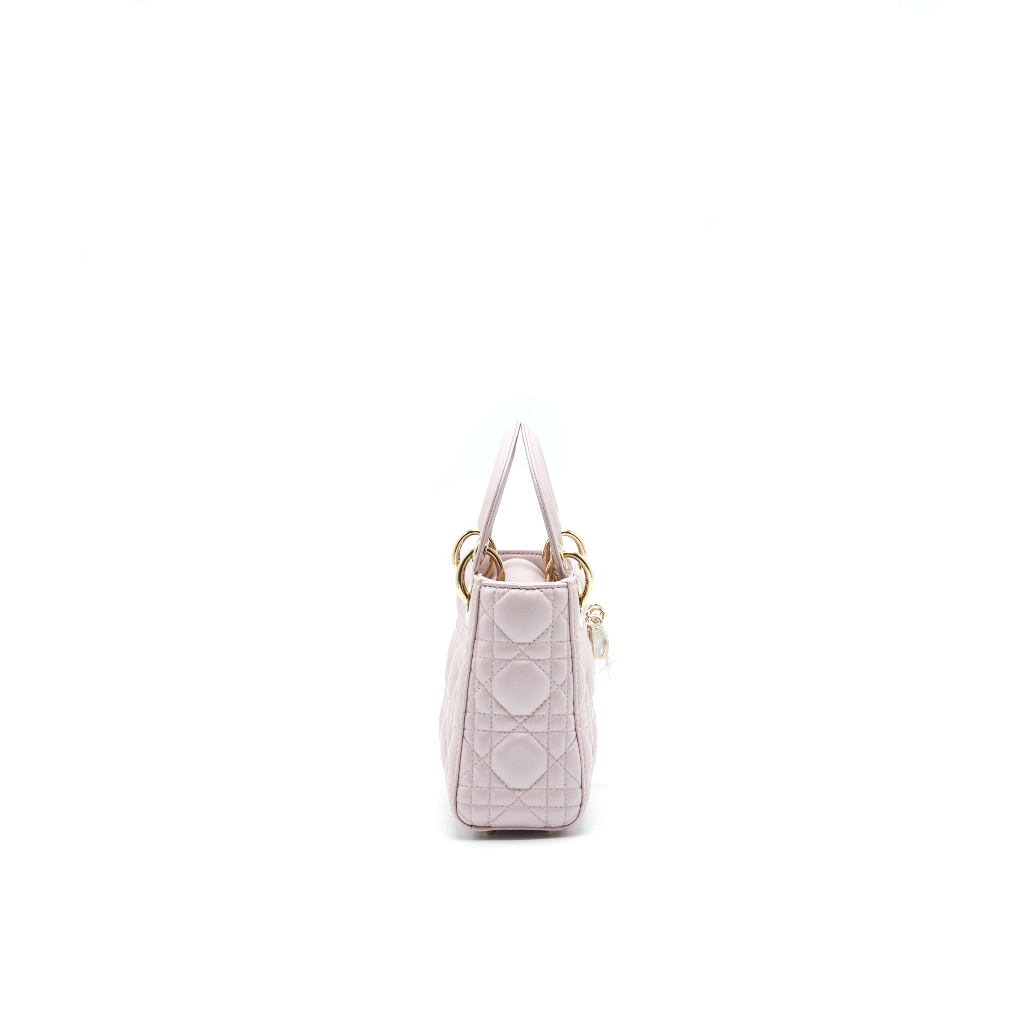 CHRISTIAN DIOR MINI DIOR LAMBSKIN PINK GHW