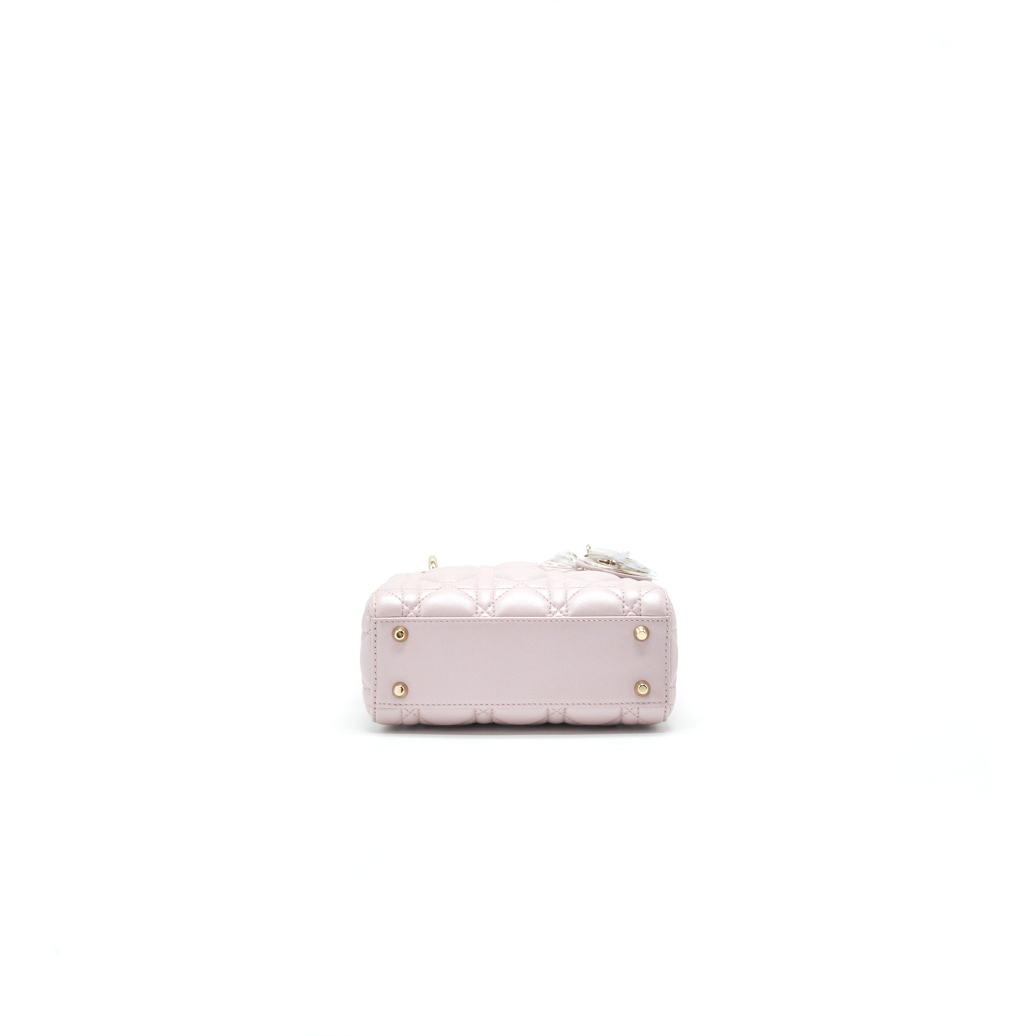 CHRISTIAN DIOR MINI DIOR LAMBSKIN PINK GHW