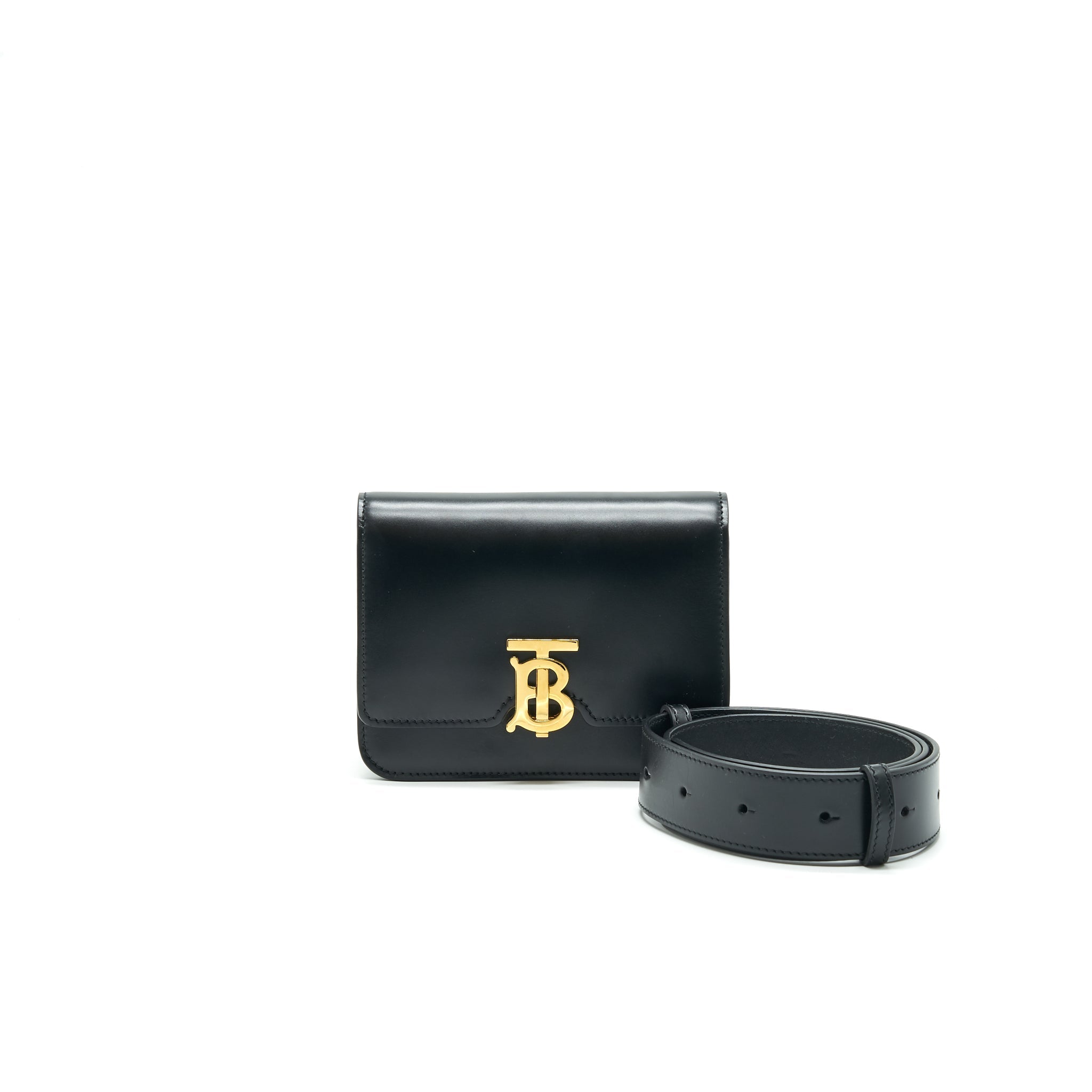 BURBERRY TB BELT BAG CALF SKIN