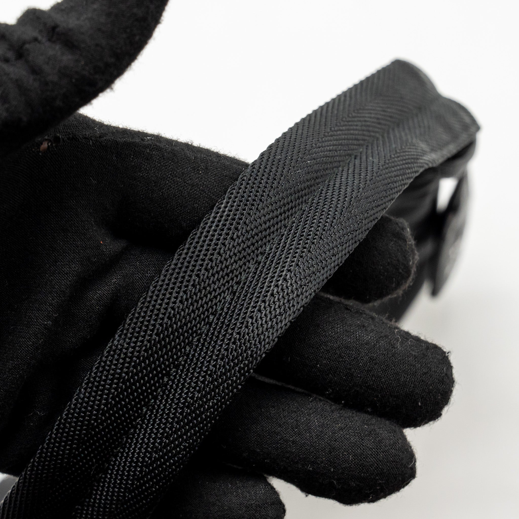 PRADA REEDITION 2000 NYLON SHOULDER BAG BLACK SHW
