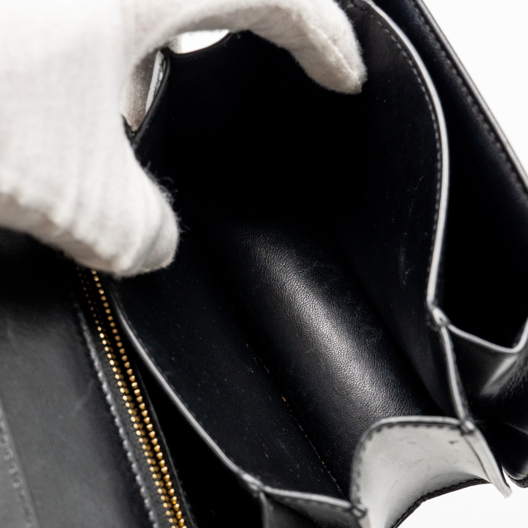 CELINE MINI CLASSIC BOX BAG CALFSKIN BLACK GHW